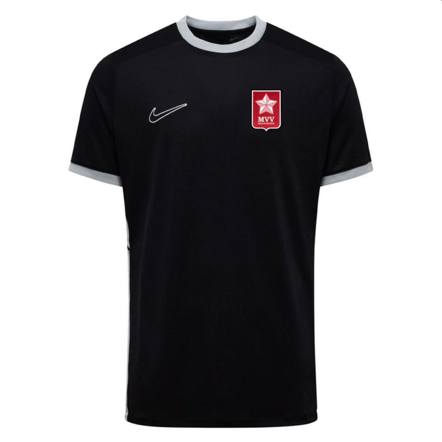 Nike MVV Maastricht Trainingsshirt 2025-2026 Zwart