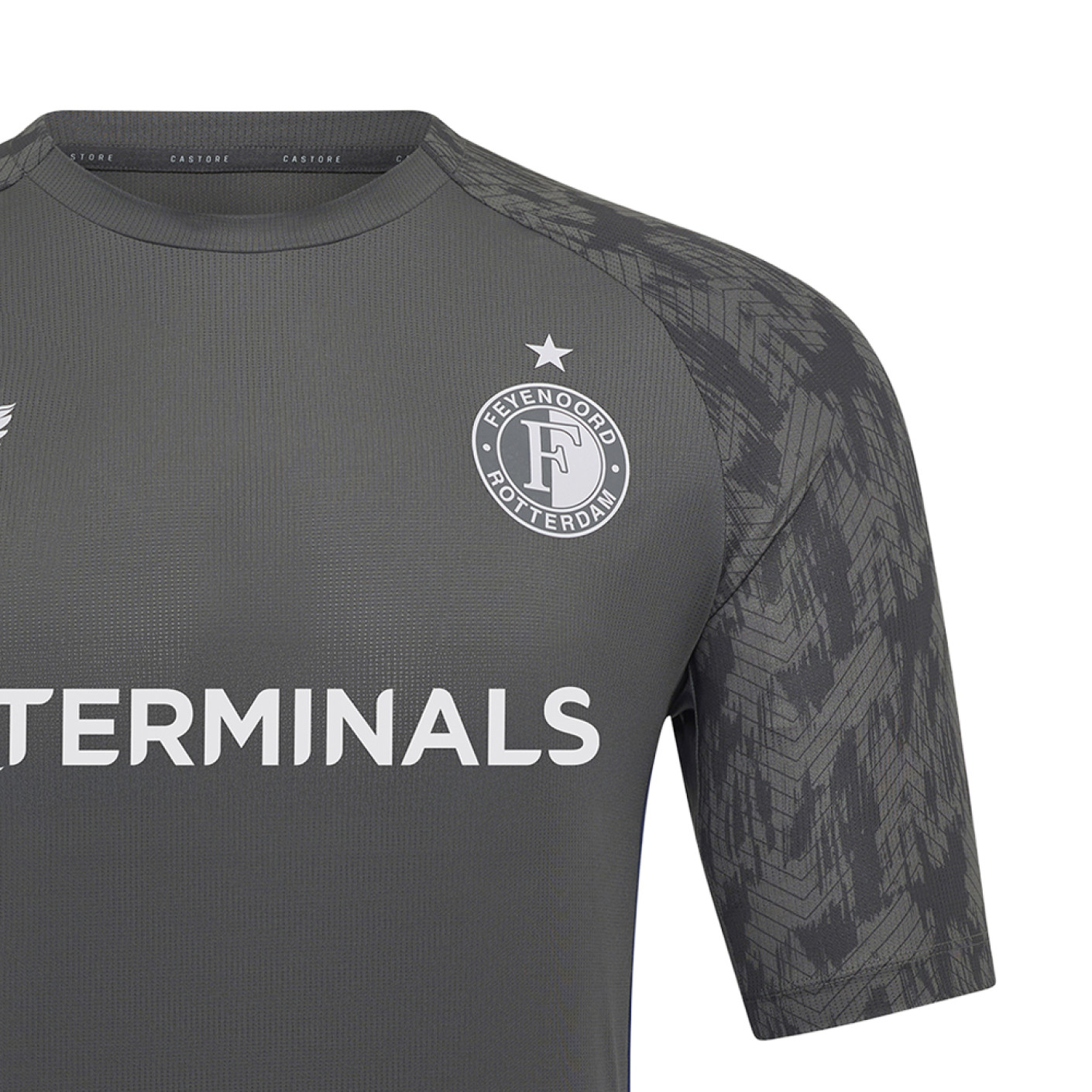 Castore Feyenoord Terdam Pro Pantalon De Survêtement Unisexe - Officiel Club