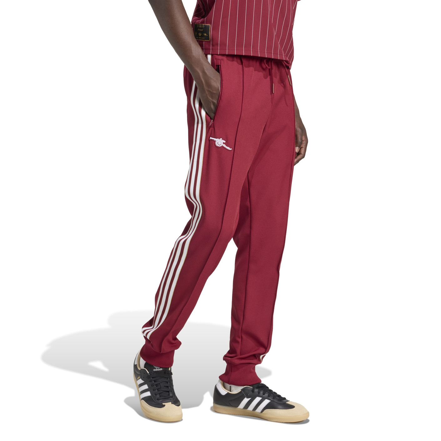 adidas Arsenal Terrace Icons Trainingsbroek Rood Wit - Voetbalshop.be
