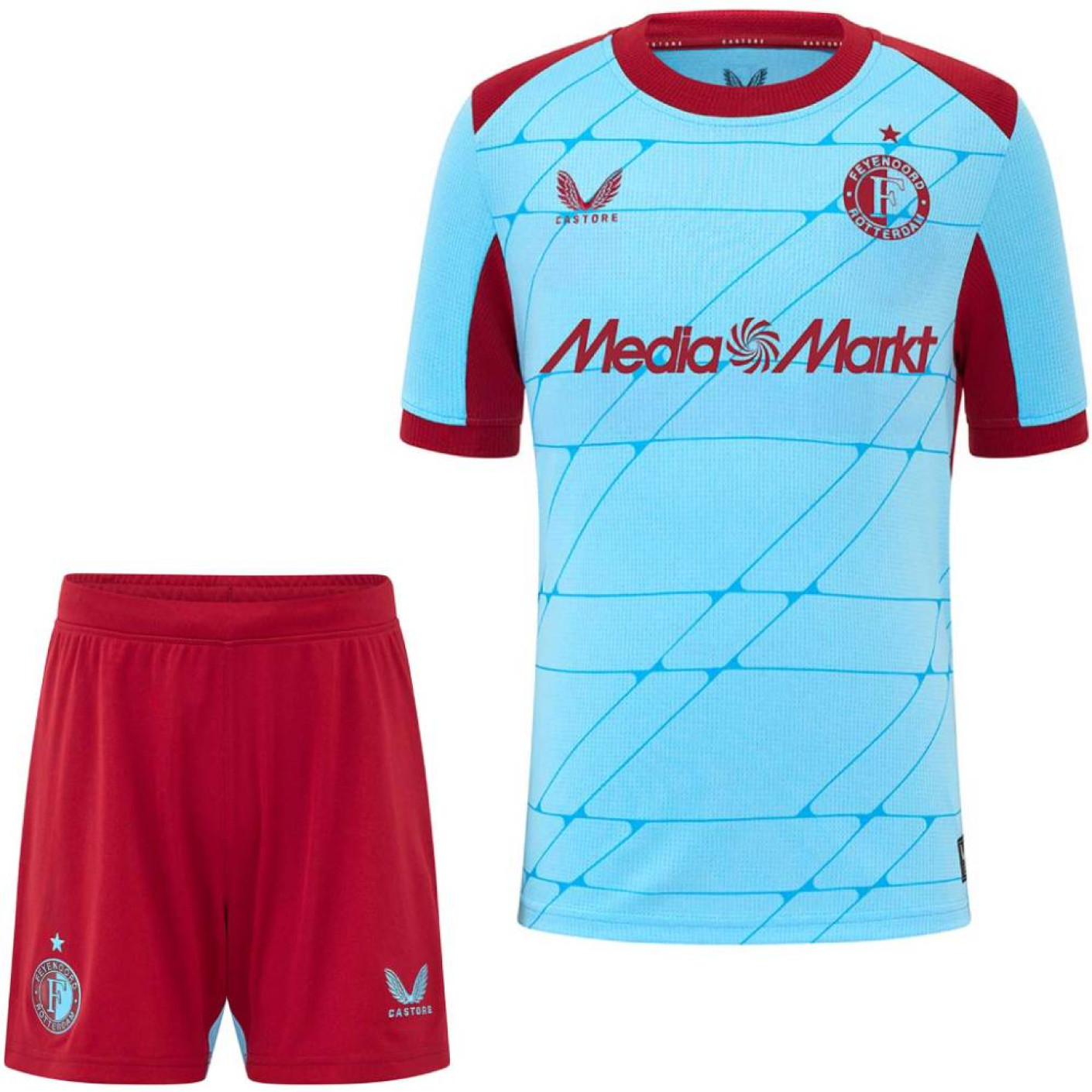 Castore Feyenoord 3e set 2025-2026 Enfants