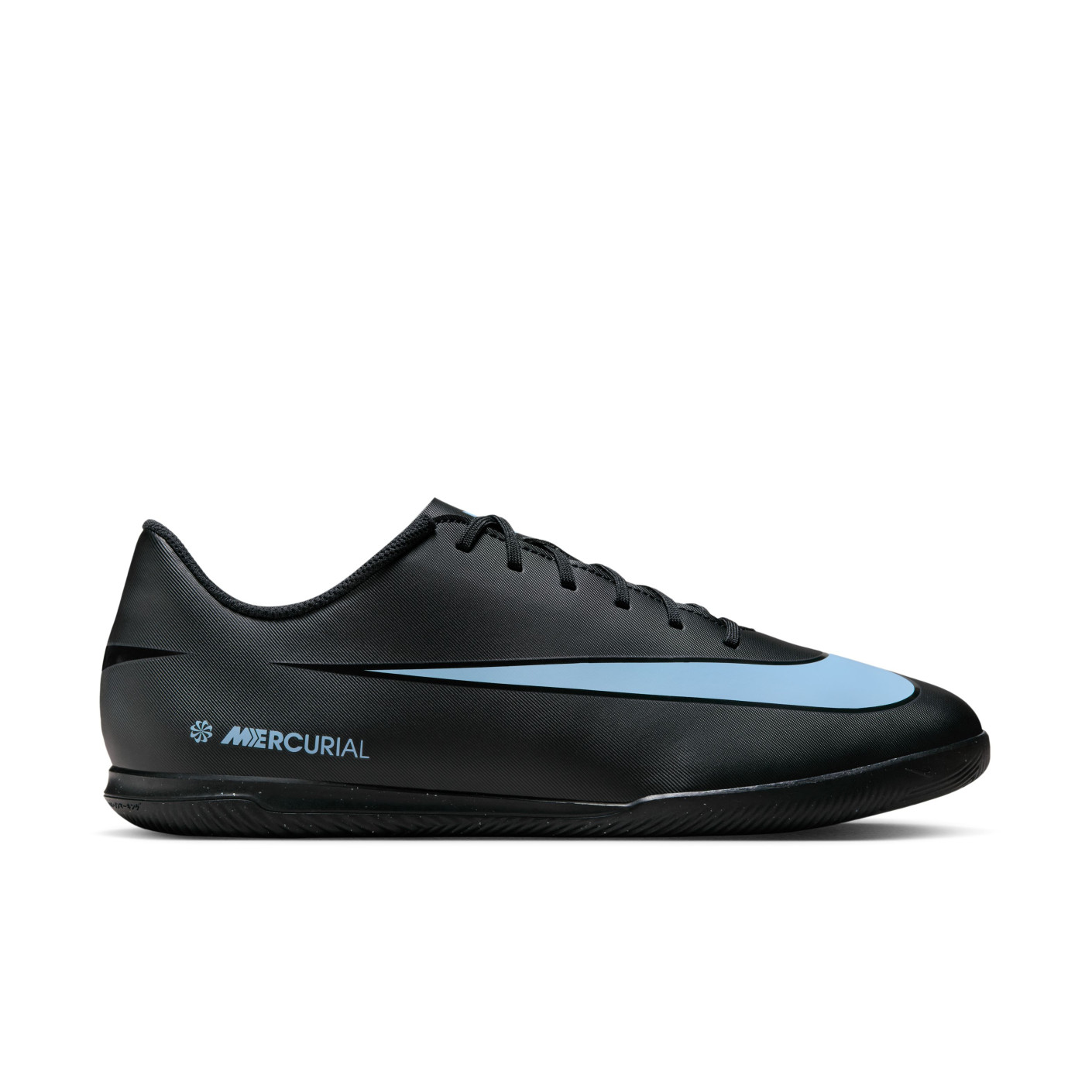 Nike Mercurial Vapor 16 Club Chaussures de Foot en Salle (IN) Noir Bleu Clair