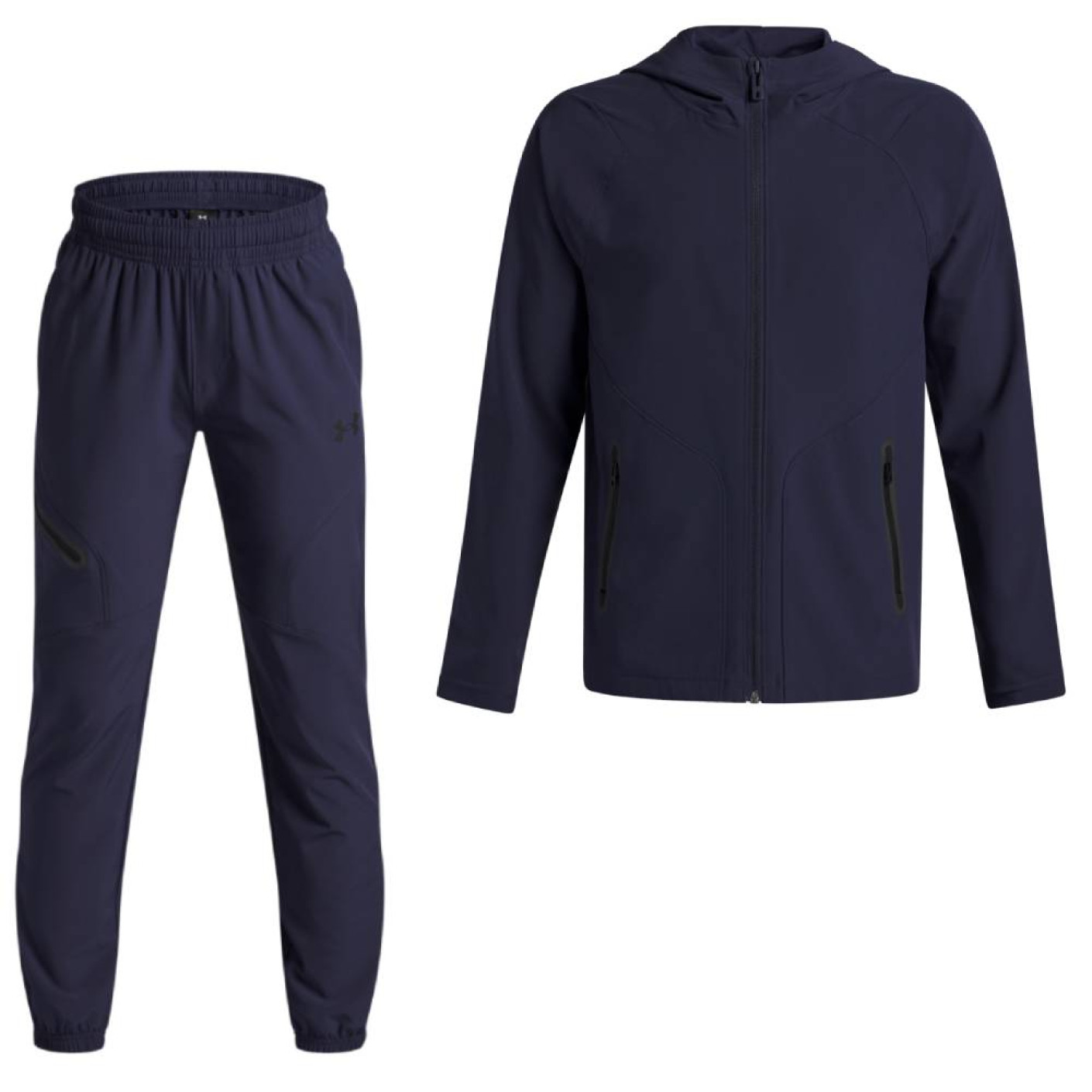 Under Armour Unstoppable Trainingspak Full-Zip Kids Donkerblauw