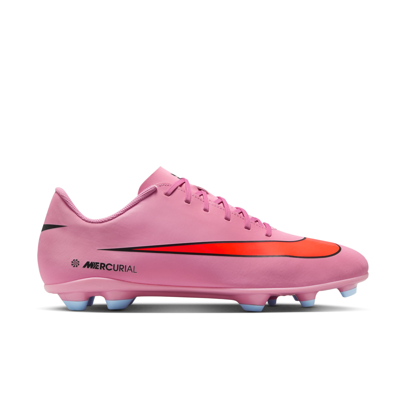 Nike Mercurial Vapor 16 Club Gazon Naturel Gazon Artificiel Chaussures de Foot (MG) Rose Rouge Vif Bleu Clair