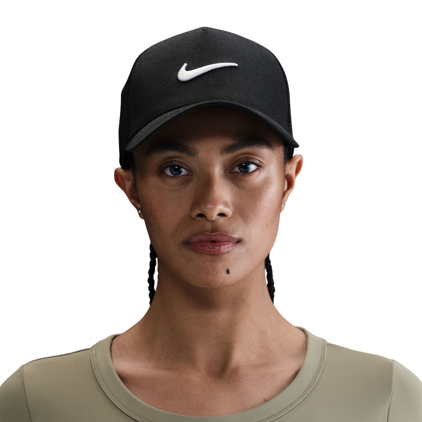 Nike Rise Structured Trucker Pet Zwart Wit