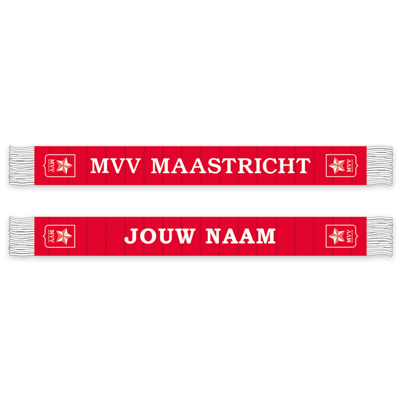 MVV Maastricht Sjaal Thuisshirt 2025-2026 Gepersonaliseerd