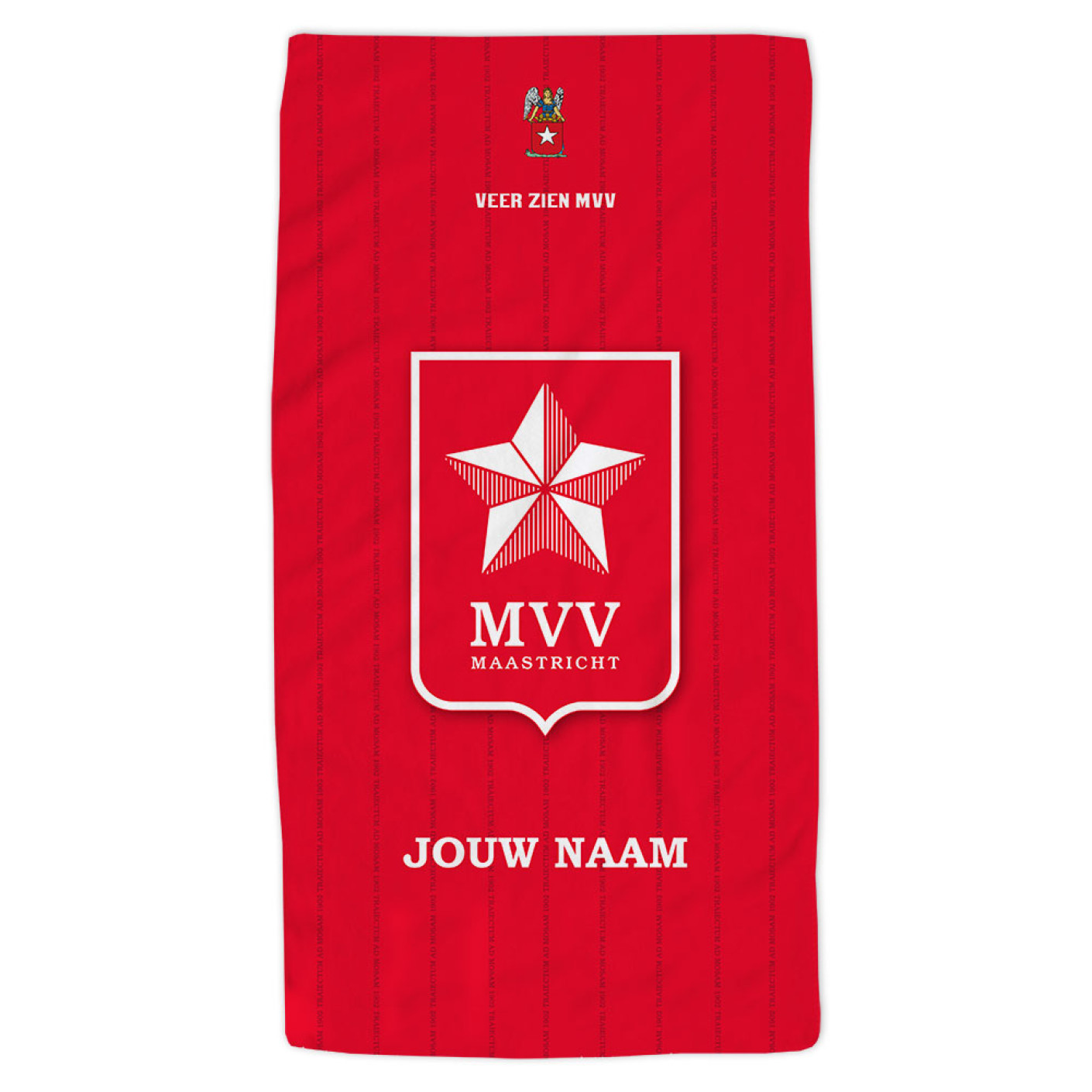 MVV Maastricht Handdoek Thuisshirt 2025-2026 Gepersonaliseerd