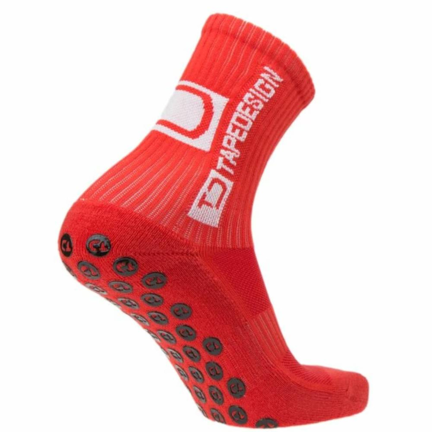 Tapedesign Classic Gripsokken Rood Wit