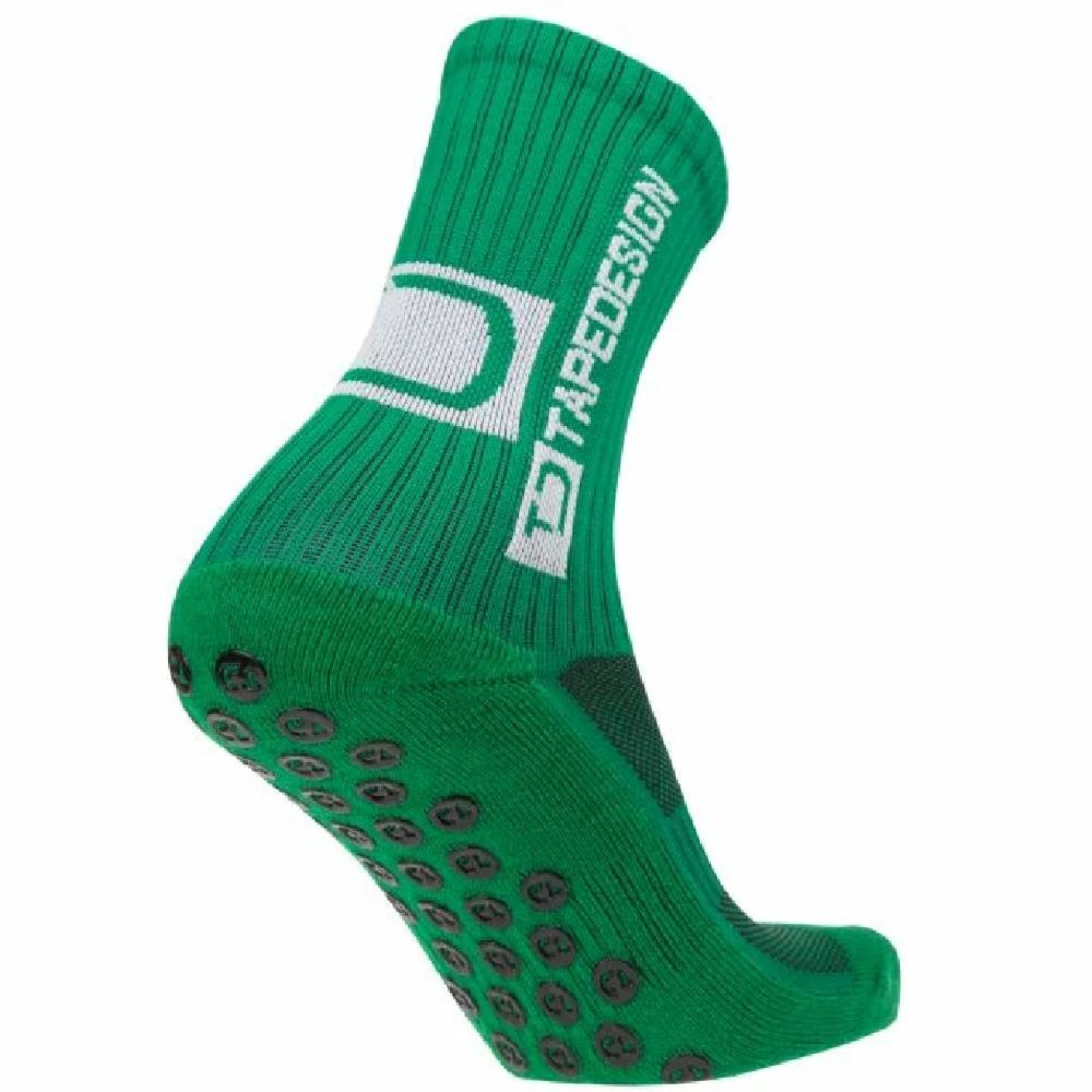 Tapedesign Classic Chaussettes Antidérapantes Vert Blanc