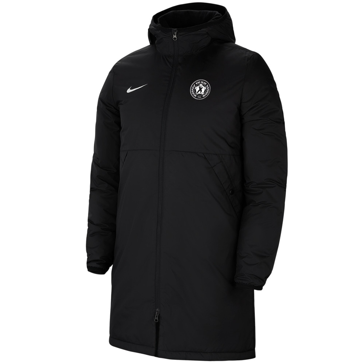 OLVE Winterjas Dames Zwart