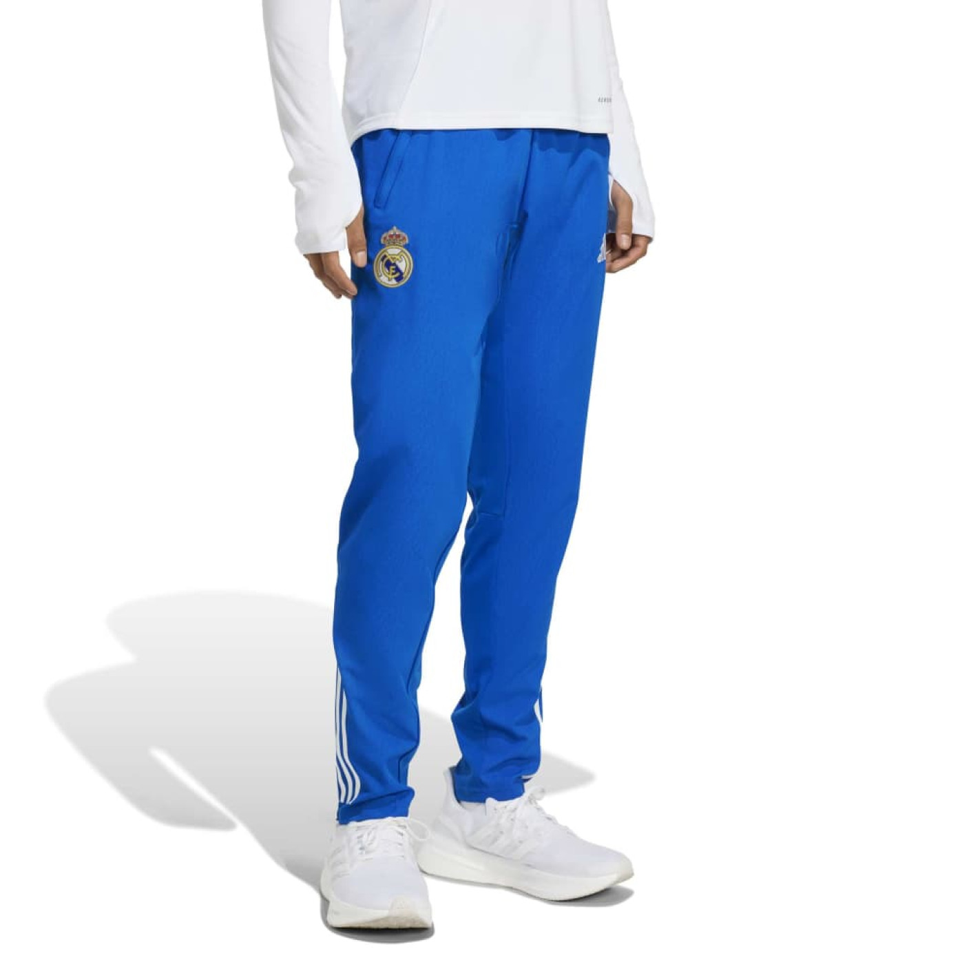 adidas Real Madrid Présentation Pantalon d'Entraînement 2025-2026 Bleu Blanc