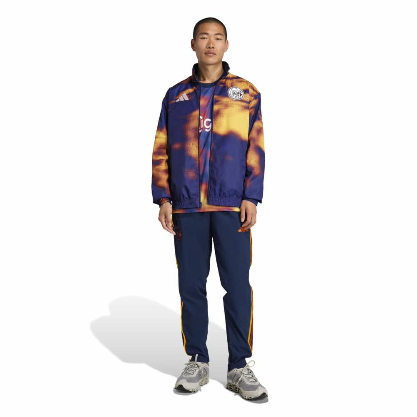 Survêtement zippé adidas Ajax x ID&T bleu