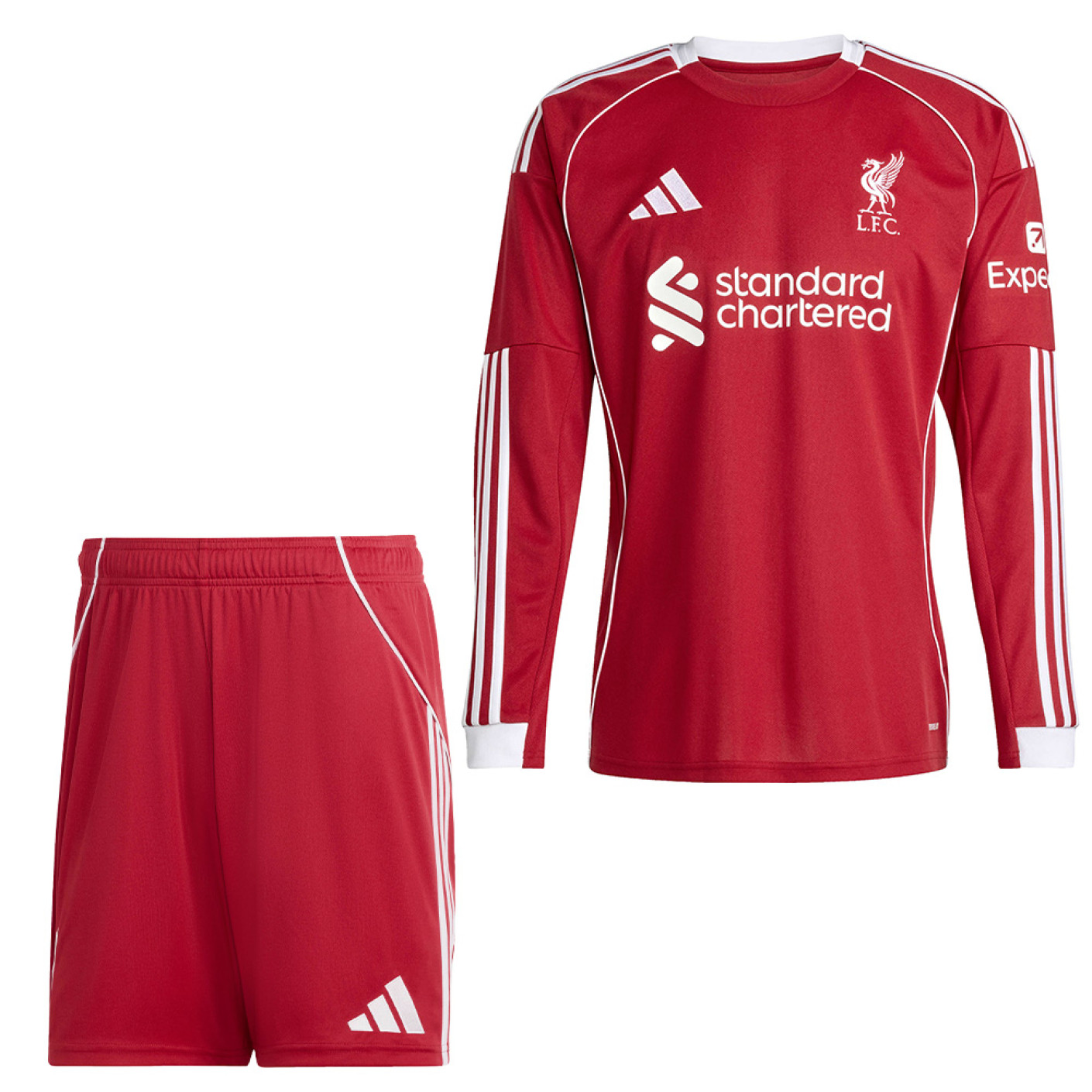 adidas Liverpool Thuisset Lange Mouwen 2025-2026