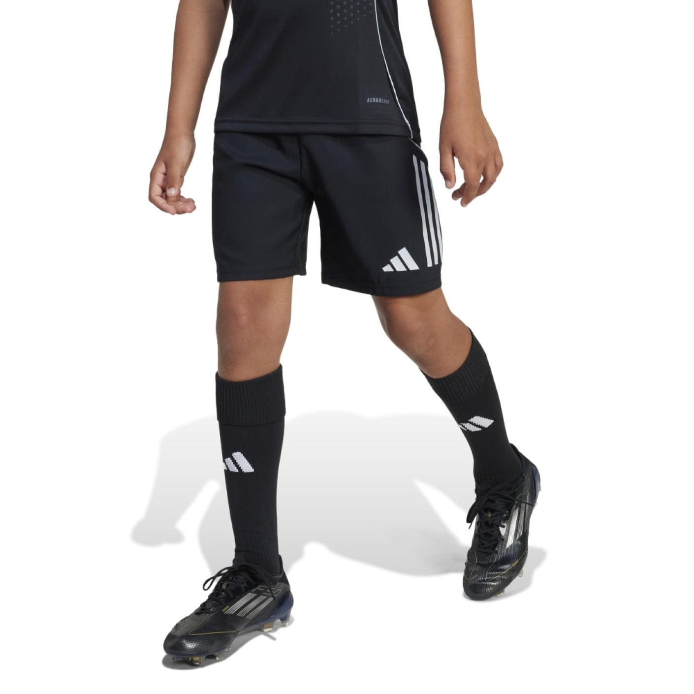 Short de football de compétition adidas Tiro 25 pour Enfants, noir