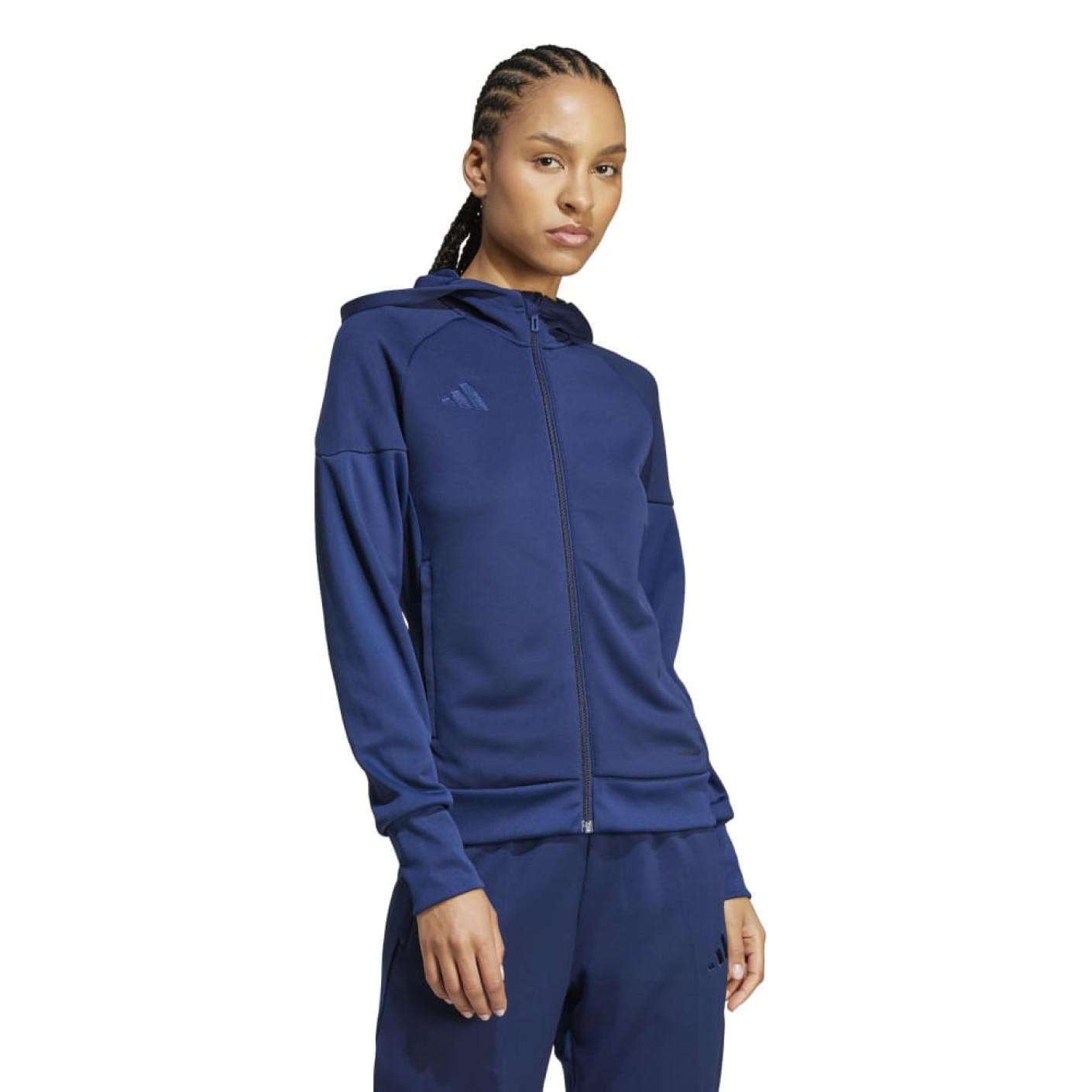 Gilet adidas Tiro 25 pour Femmes, bleu foncé