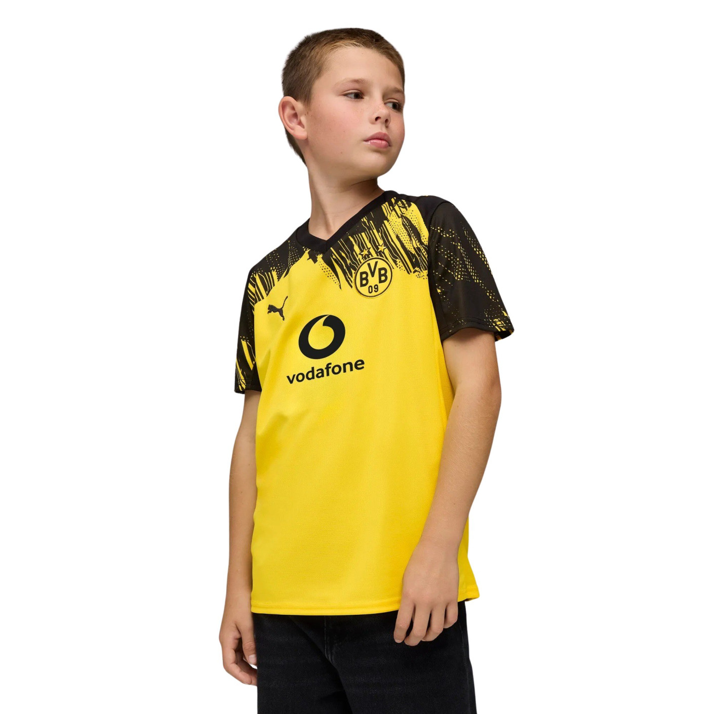 PUMA Borussia Dortmund Thuisshirt 2025-2026 Kids