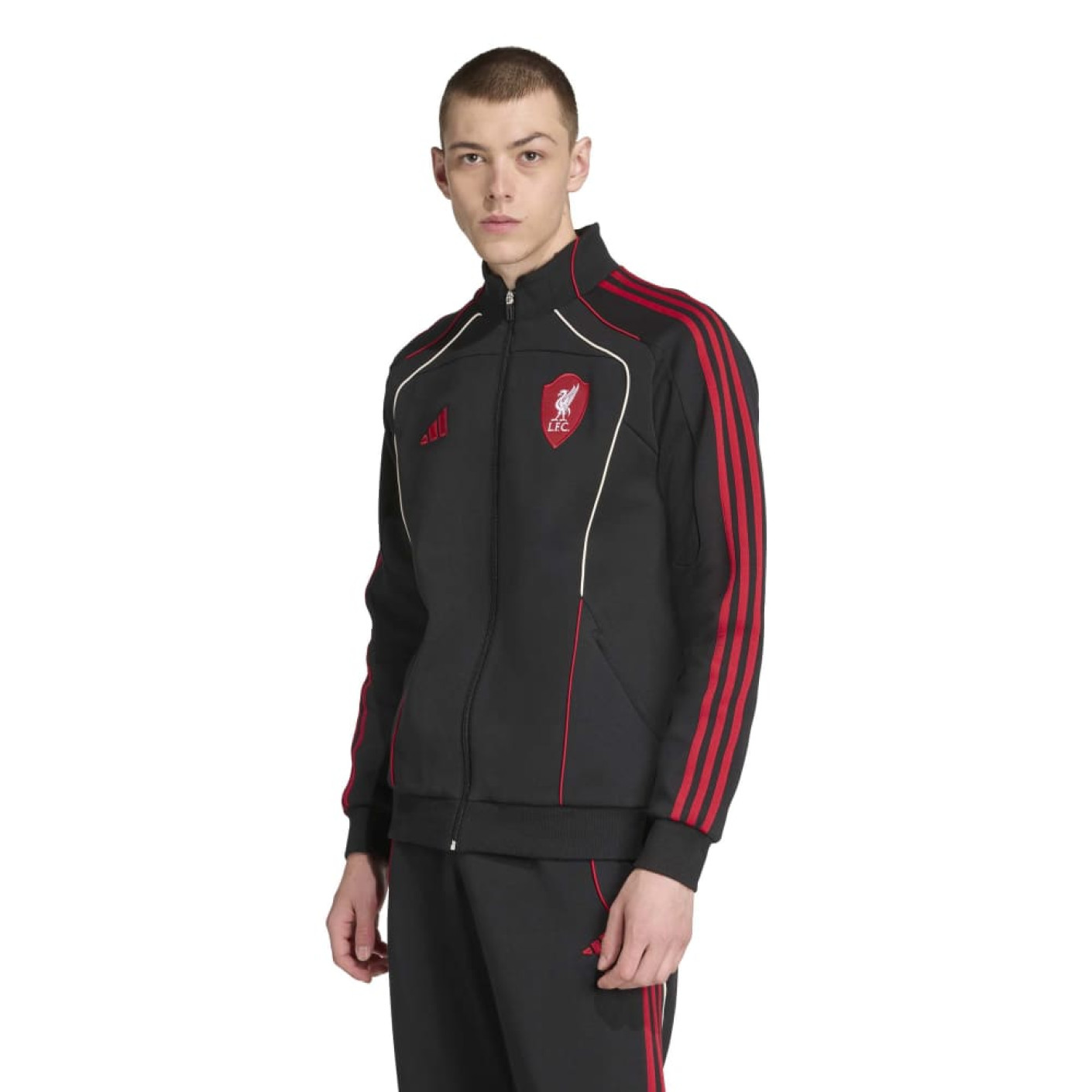 adidas Liverpool Urban Purist Trainingsjack Zwart Rood Wit