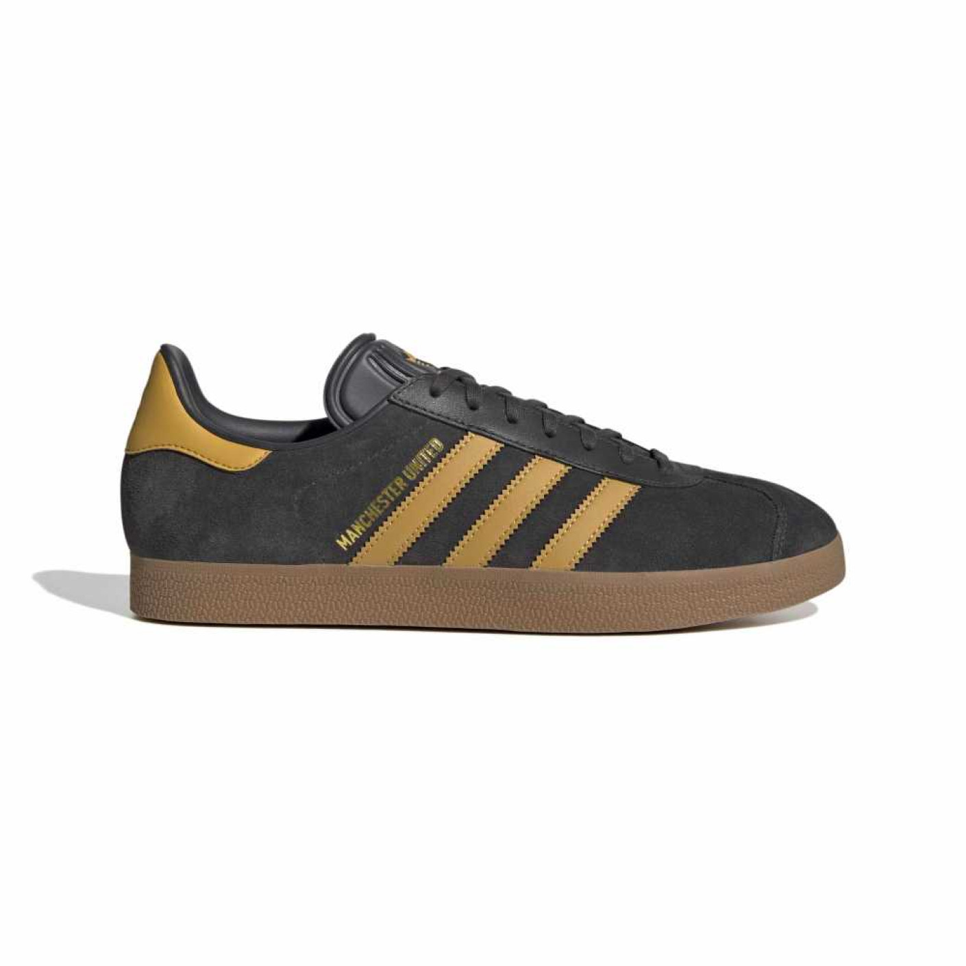 adidas Gazelle Manchester United Sneakers Zwart Geel Bruin