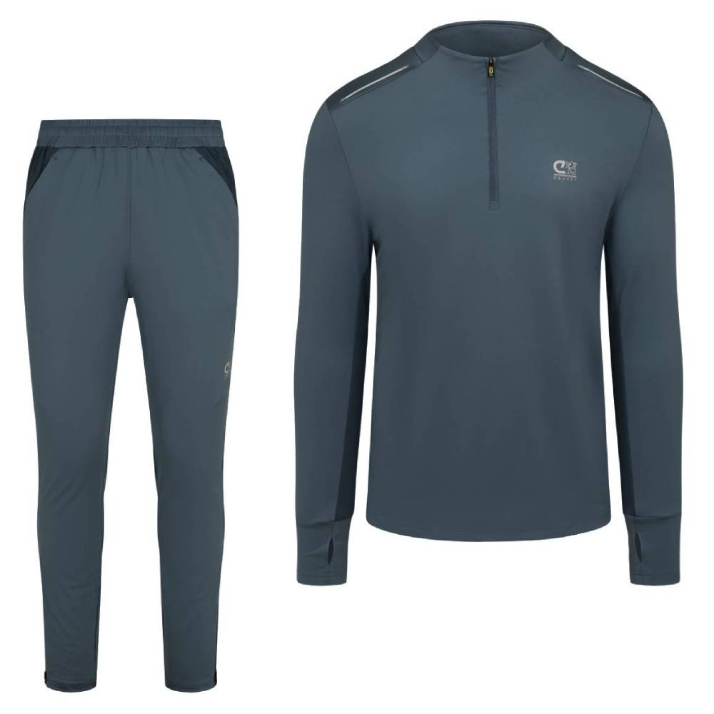 Cruyff Ametrine Trainingspak 1/4-Zip Donkerblauw