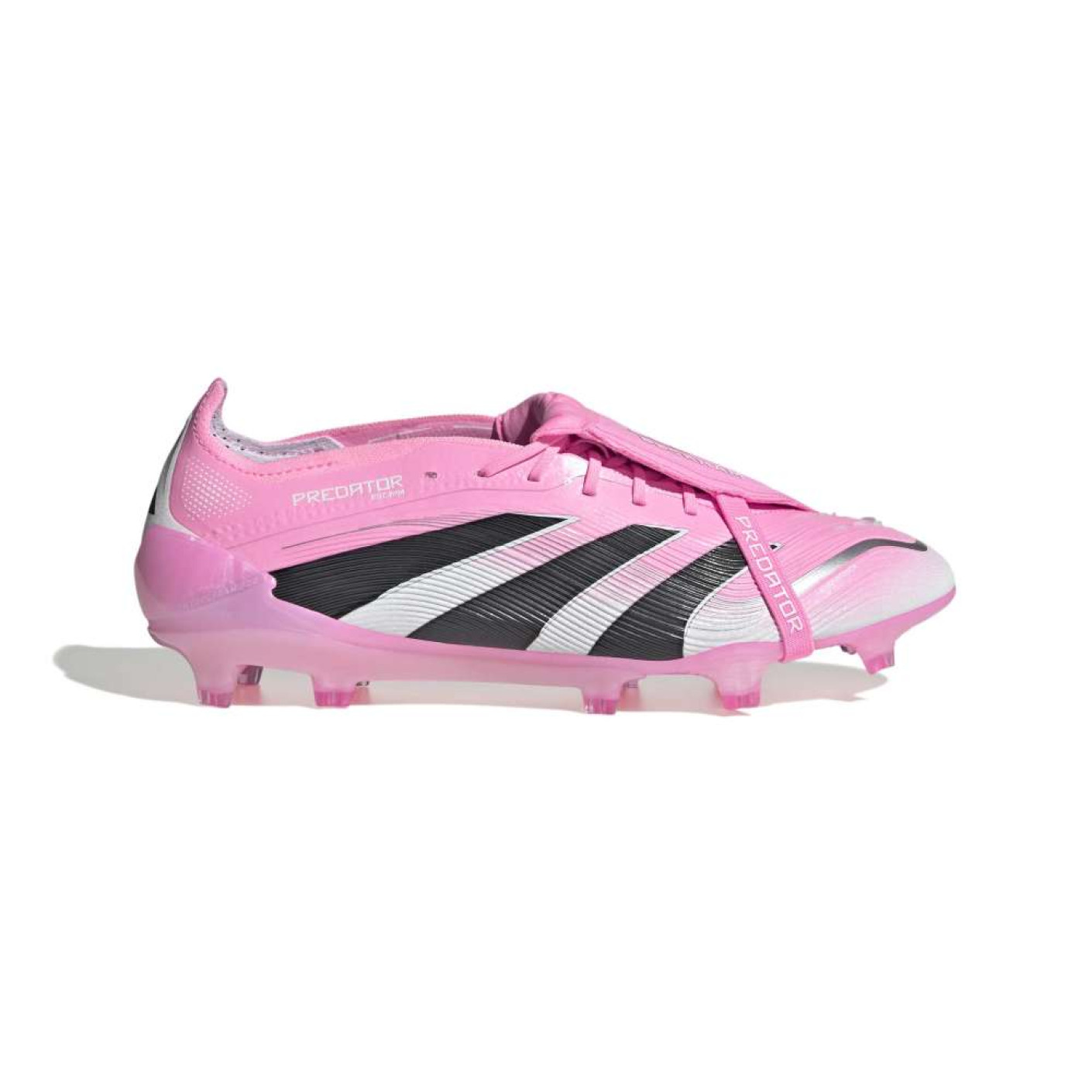 adidas Predator Elite FT Gras Voetbalschoenen (FG) Roze Zwart Wit