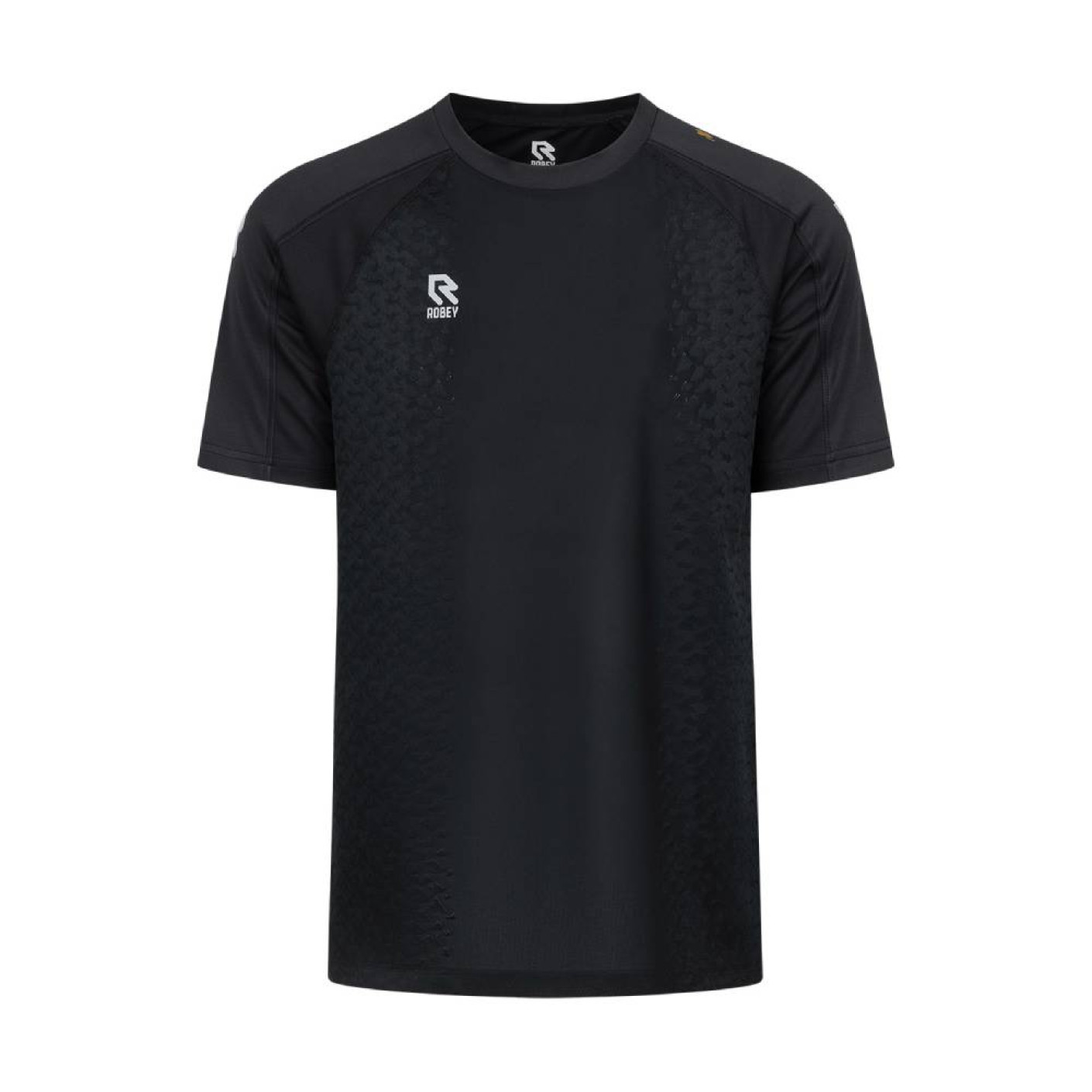 Chemise de football Robey Pro pour Enfants, noir