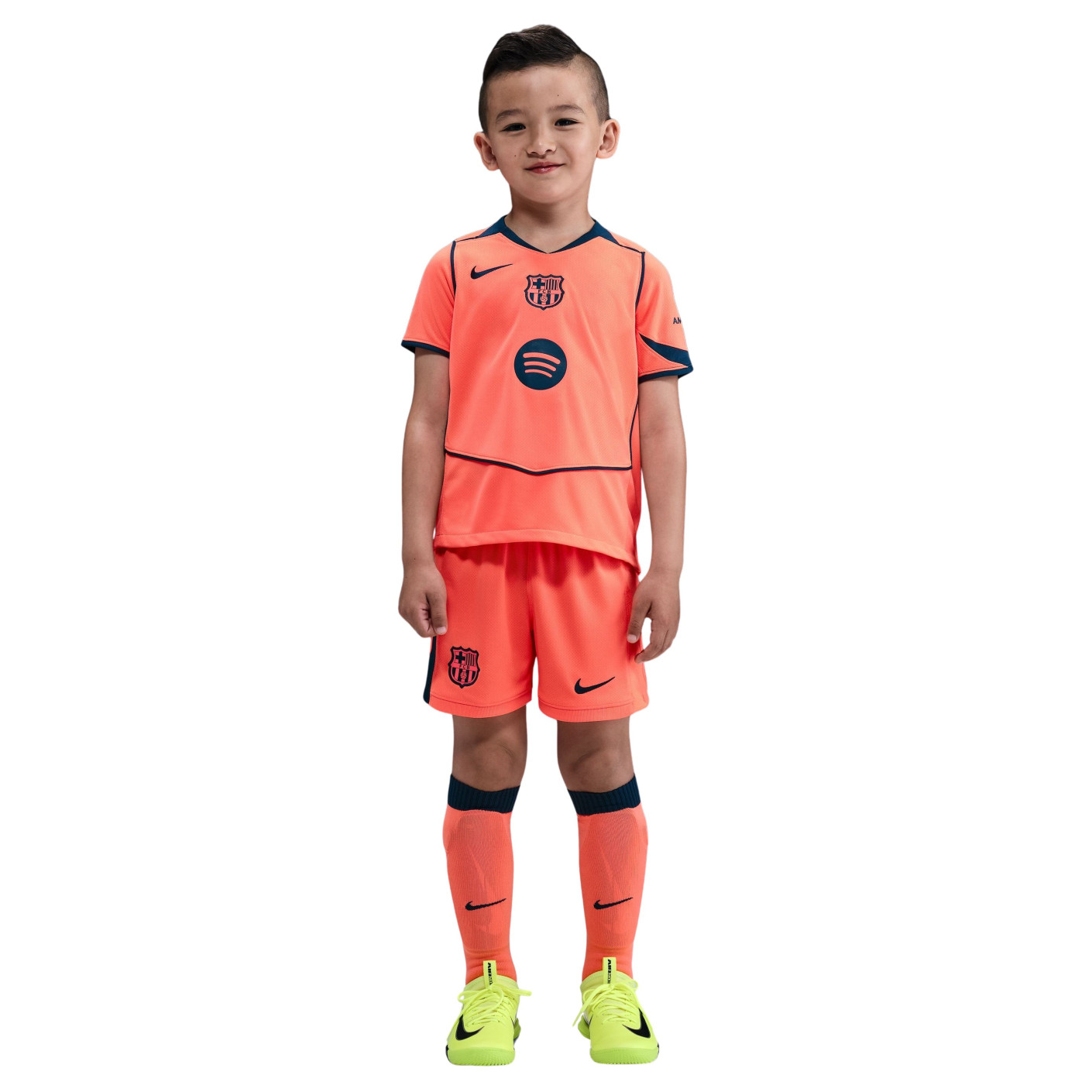 Nike FC Barcelona 3e Minikit 2025-2026 Kleuters