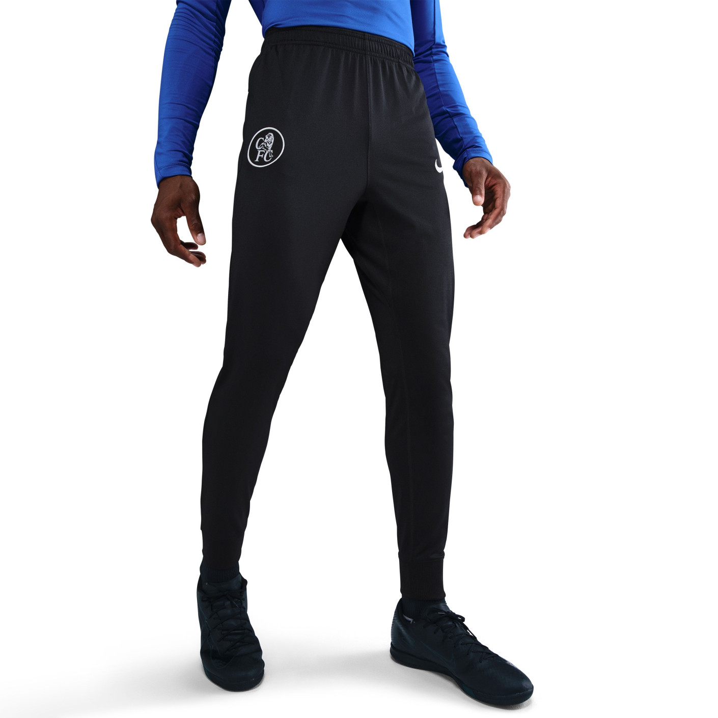 Nike Chelsea Strike Pantalon d'Entraînement 2025-2026 Noir Blanc