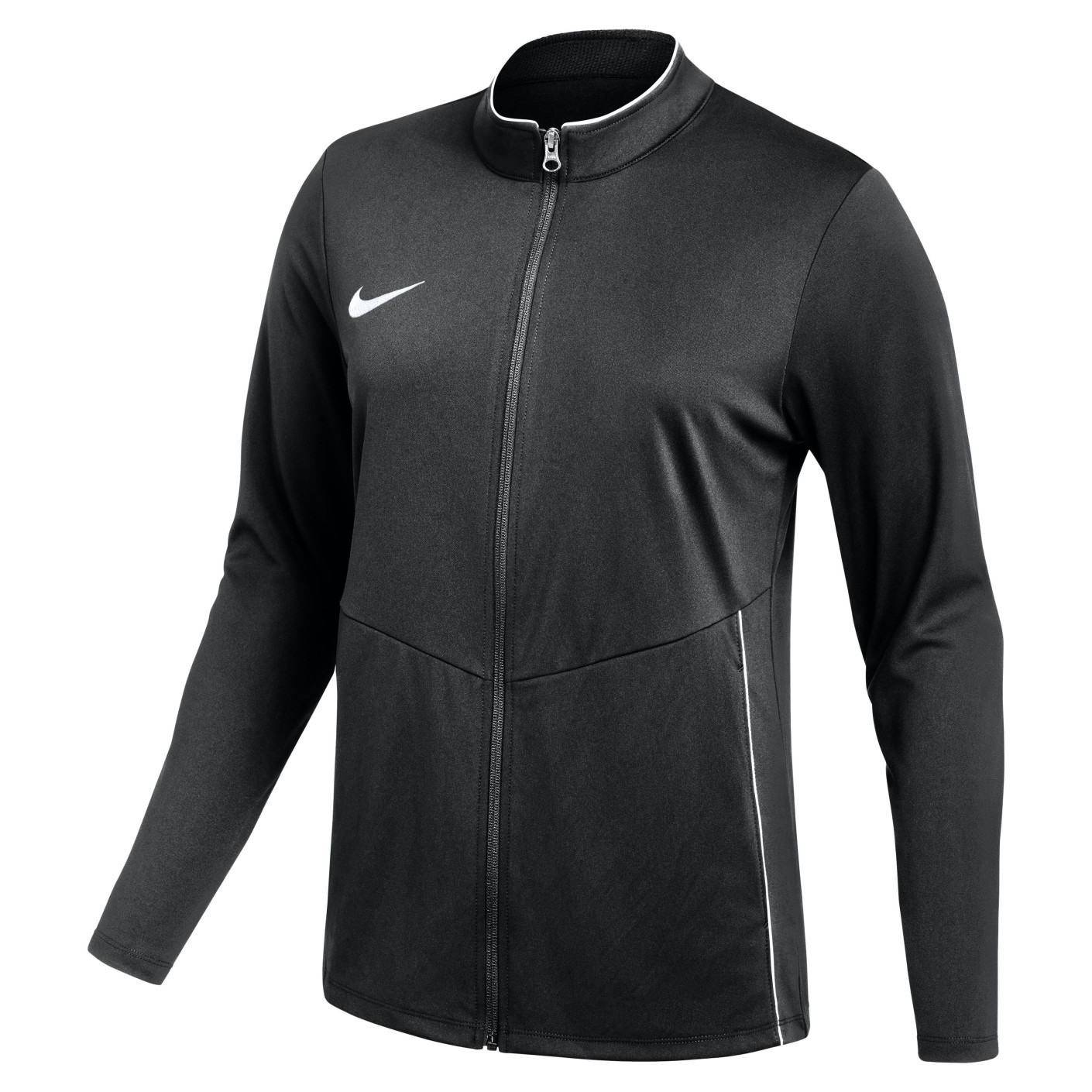 Veste d'entraînement Nike Dri-FIT Park 26 pour Femmes, noir et blanc