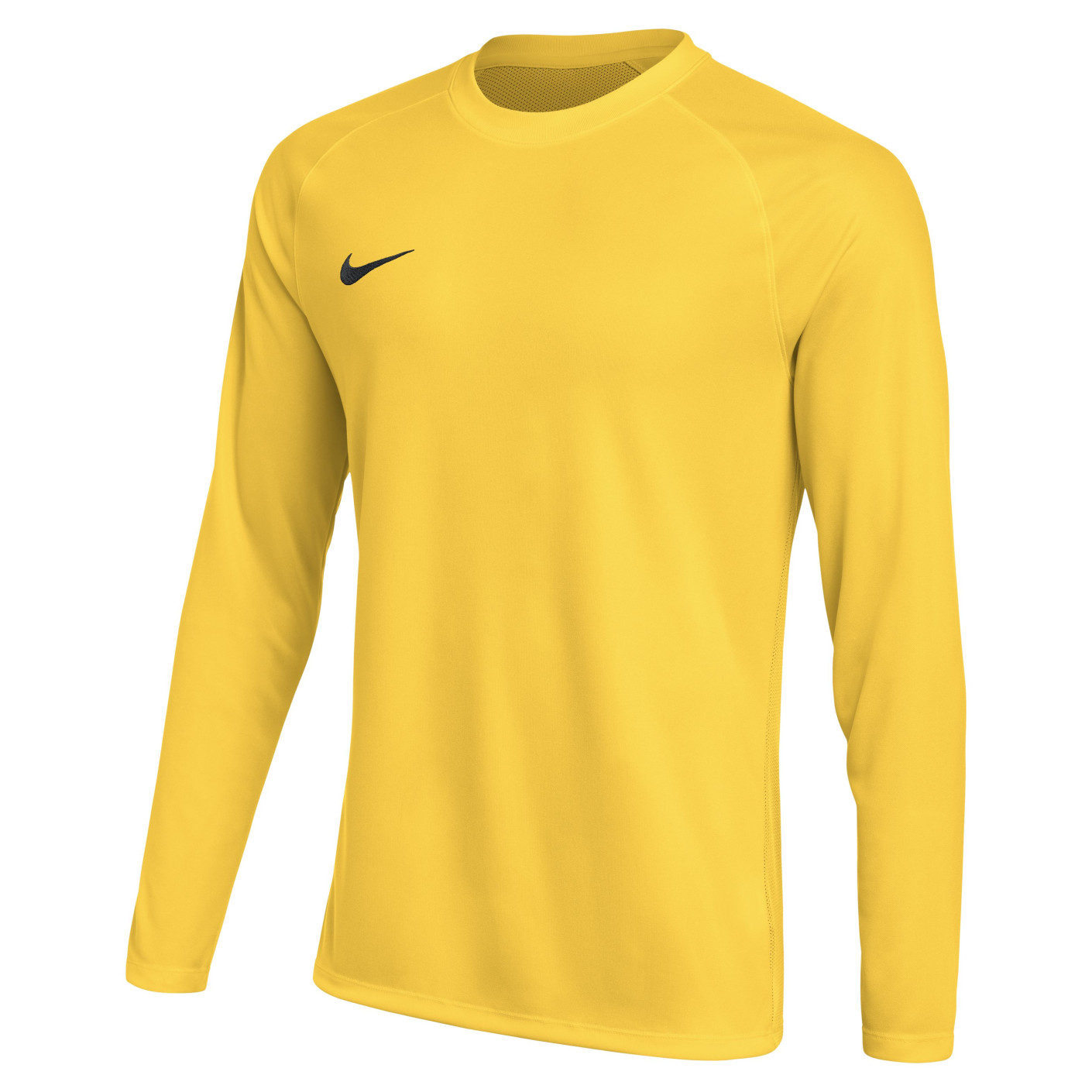 Maillot de football à manches longues Nike Dri-FIT Park VIII jaune noir