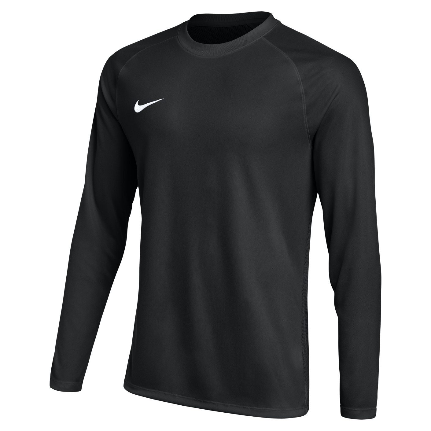 Maillot de Football à Manches Longues Nike Dri-FIT Park VIII pour Enfants, noir et blanc