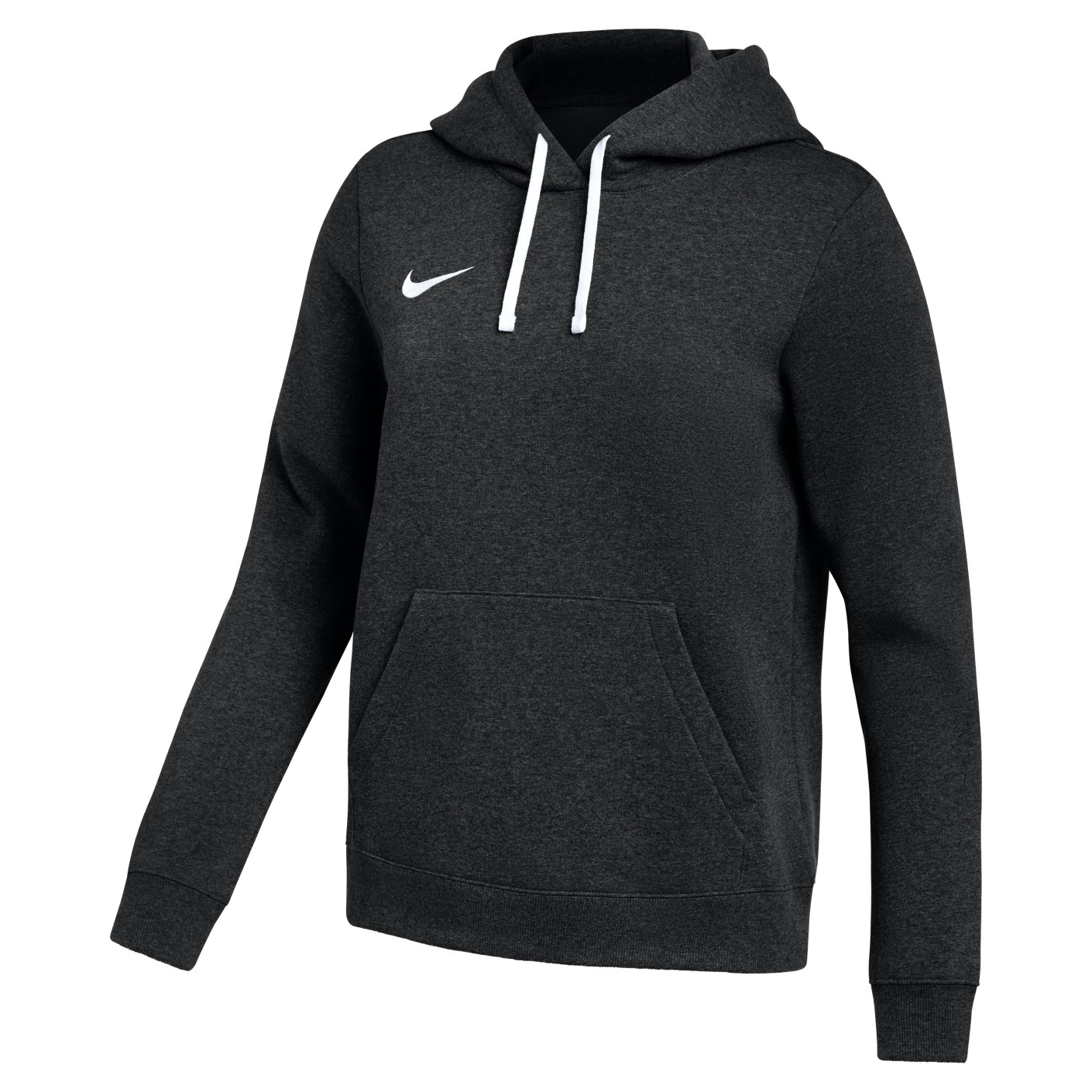 Pull à capuche en polaire Nike Park 26 pour femmes, noir et blanc
