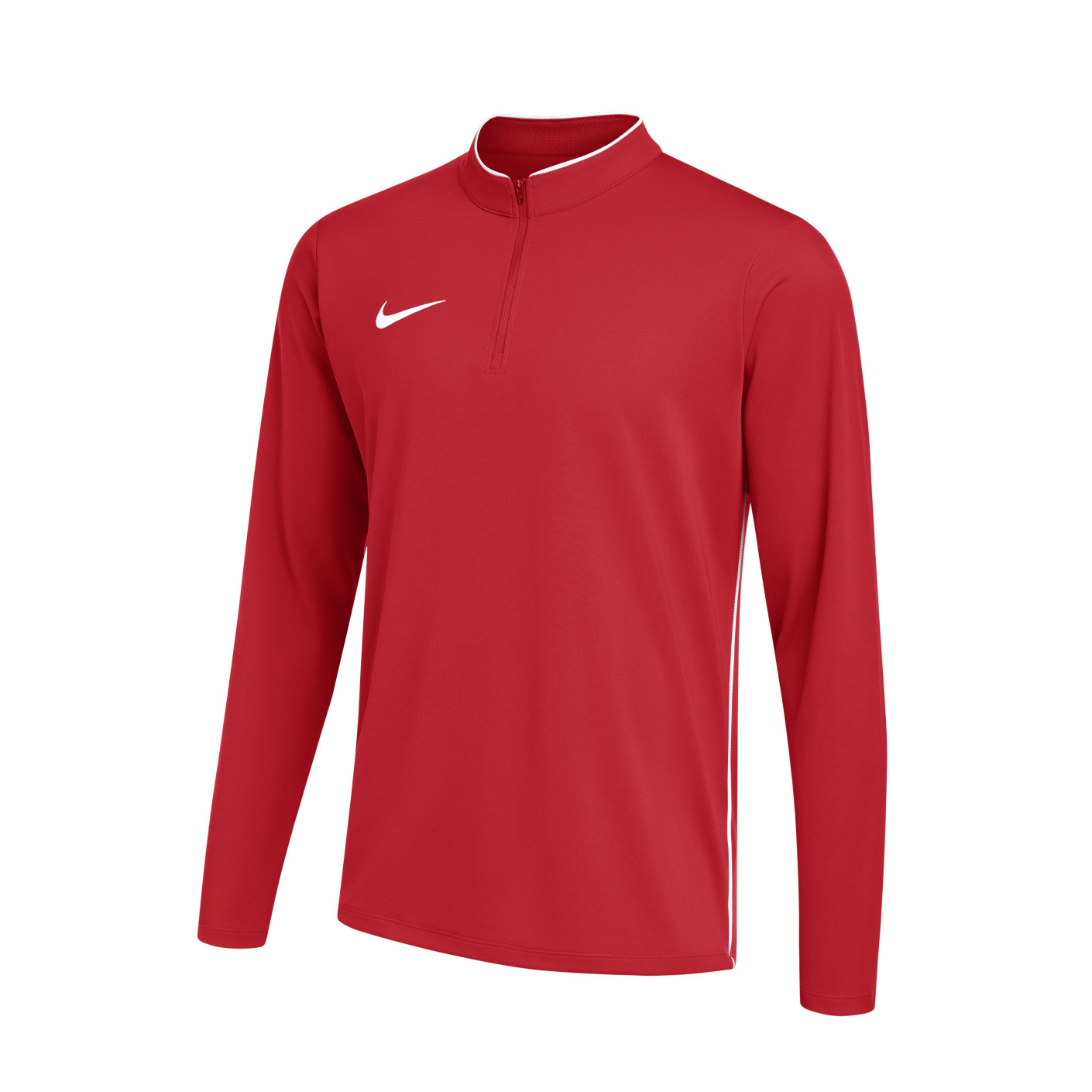 Haut d'entraînement Nike Dri-FIT Park 26 1/4-Zip rouge blanc