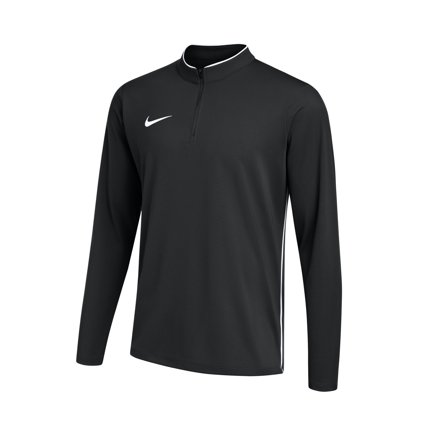 Haut d'Entraînement Nike Dri-FIT Park 26 1/4-Zip pour Enfants, noir et blanc