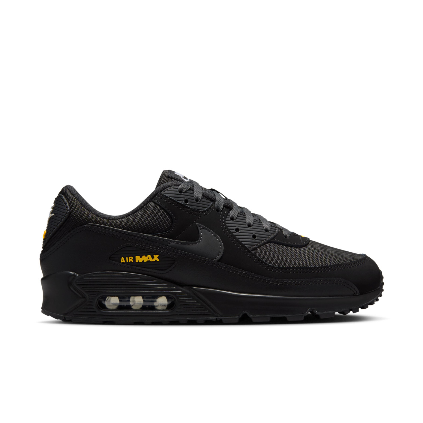Nike Air Max 90 Sneakers Zwart Geel