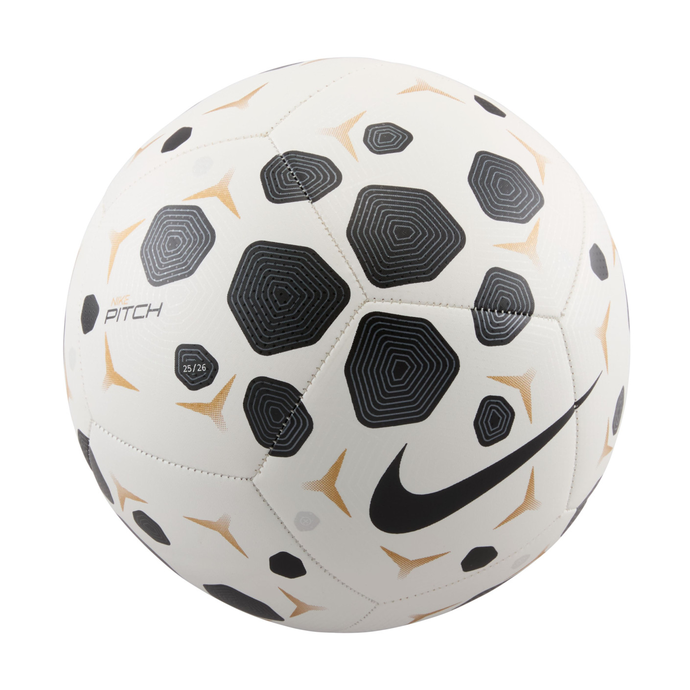 Nike Pitch Voetbal Wit Zwart