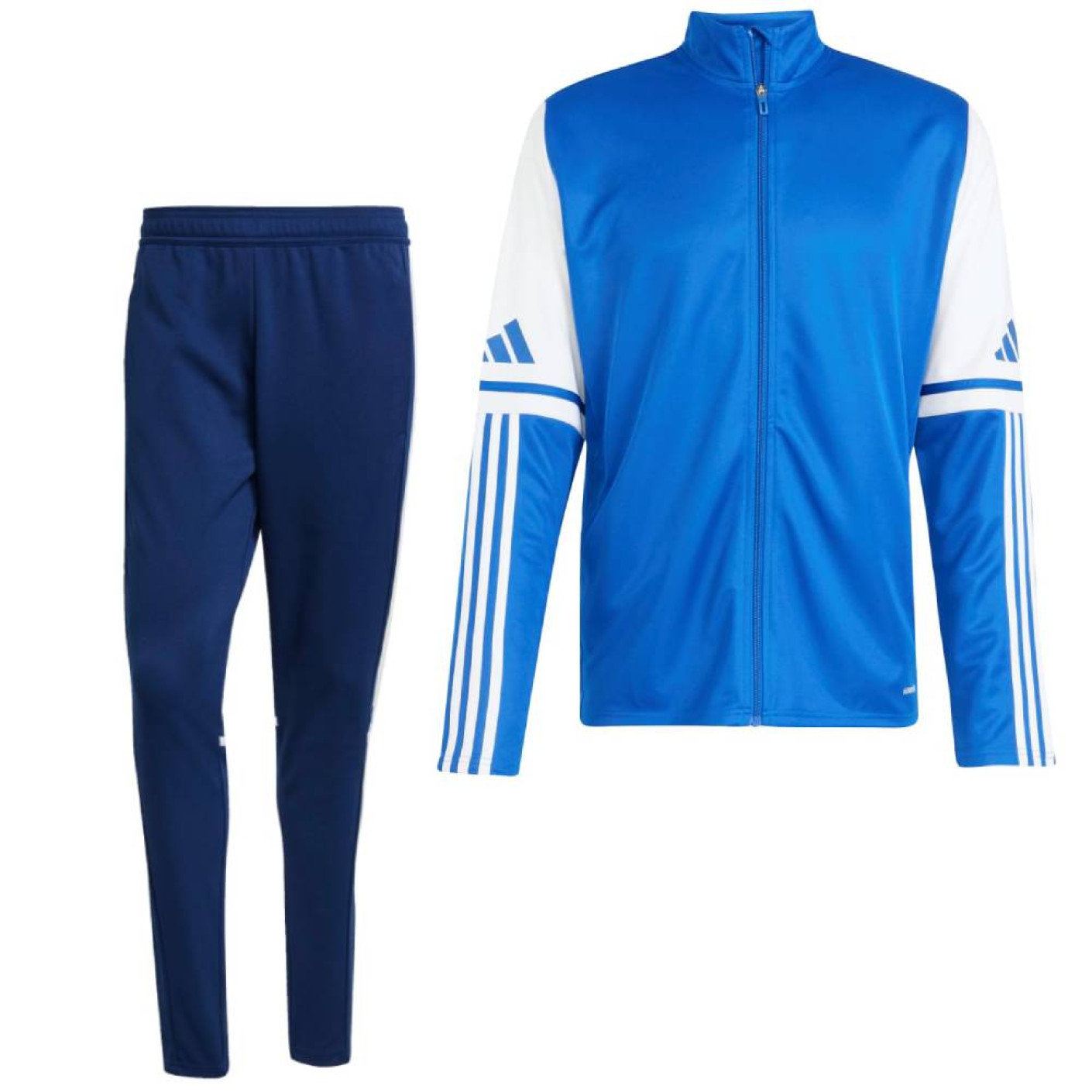Survêtement zippé adidas Squadra 25 bleu foncé blanc