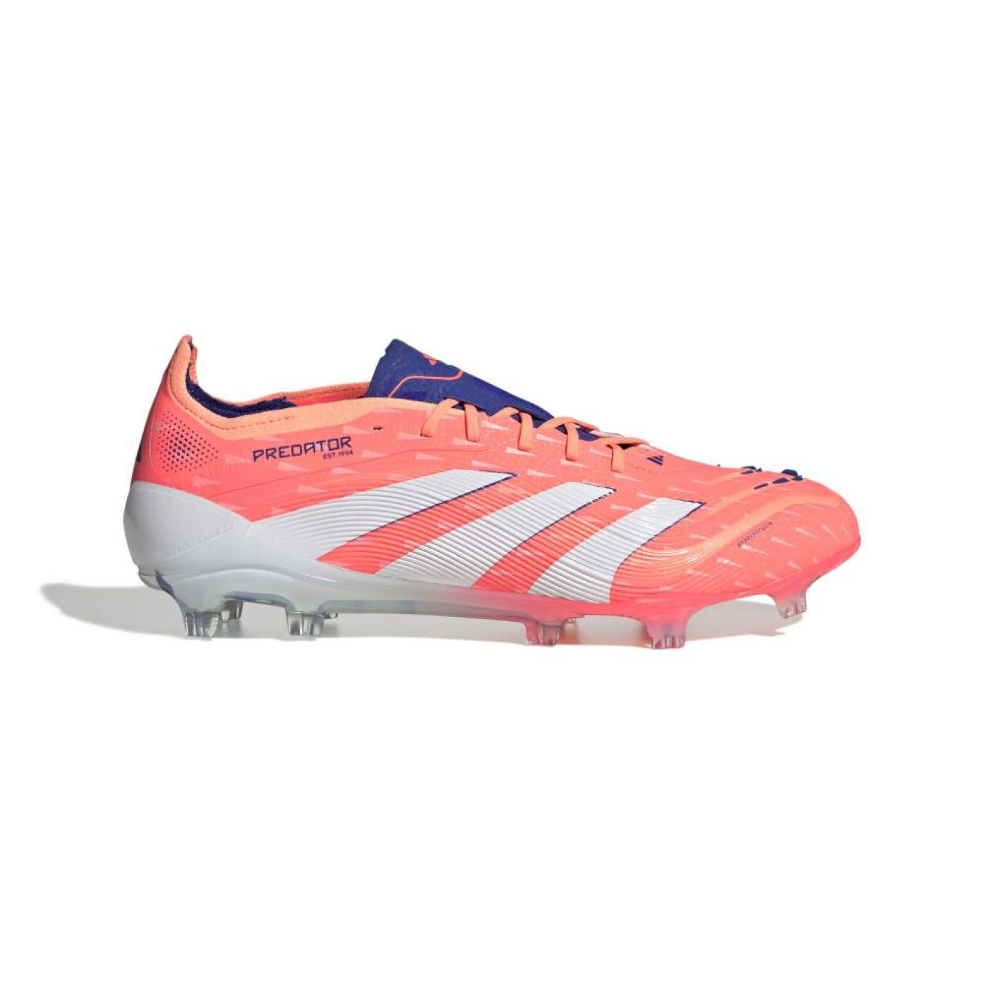 adidas Predator Elite Gras Voetbalschoenen (FG) Oranje Wit Blauw