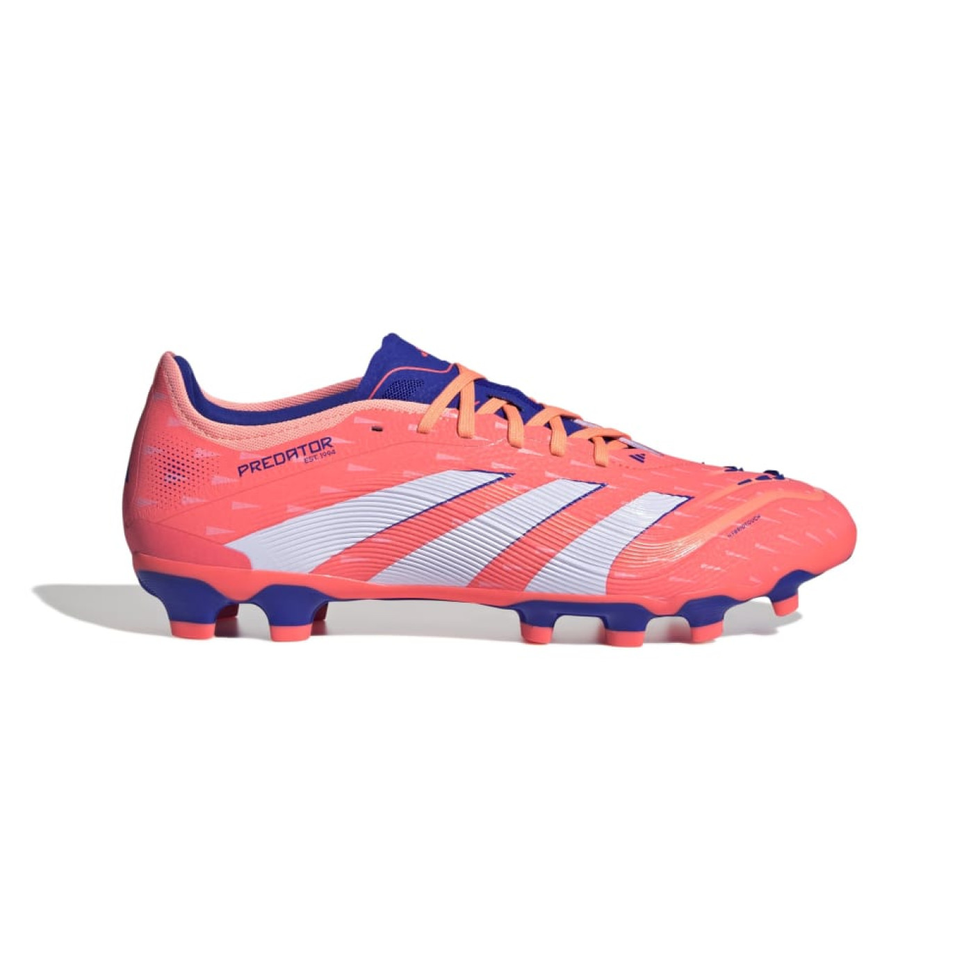 adidas Predator Pro Gras / Kunstgras Voetbalschoenen (MG) Oranje Wit Blauw