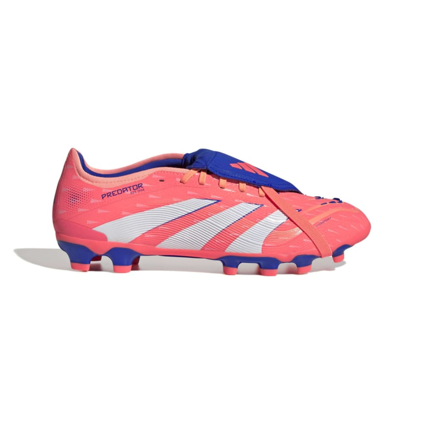adidas Predator Pro FT Gras / Kunstgras Voetbalschoenen (MG) Oranje Wit Blauw