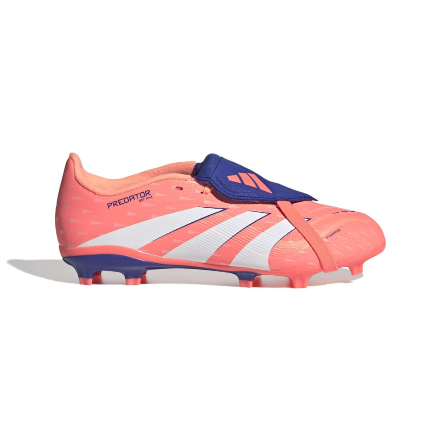 adidas Predator League FT Gazon Naturel Artificiel Chaussures de Foot (MG) Orange Blanc Bleu