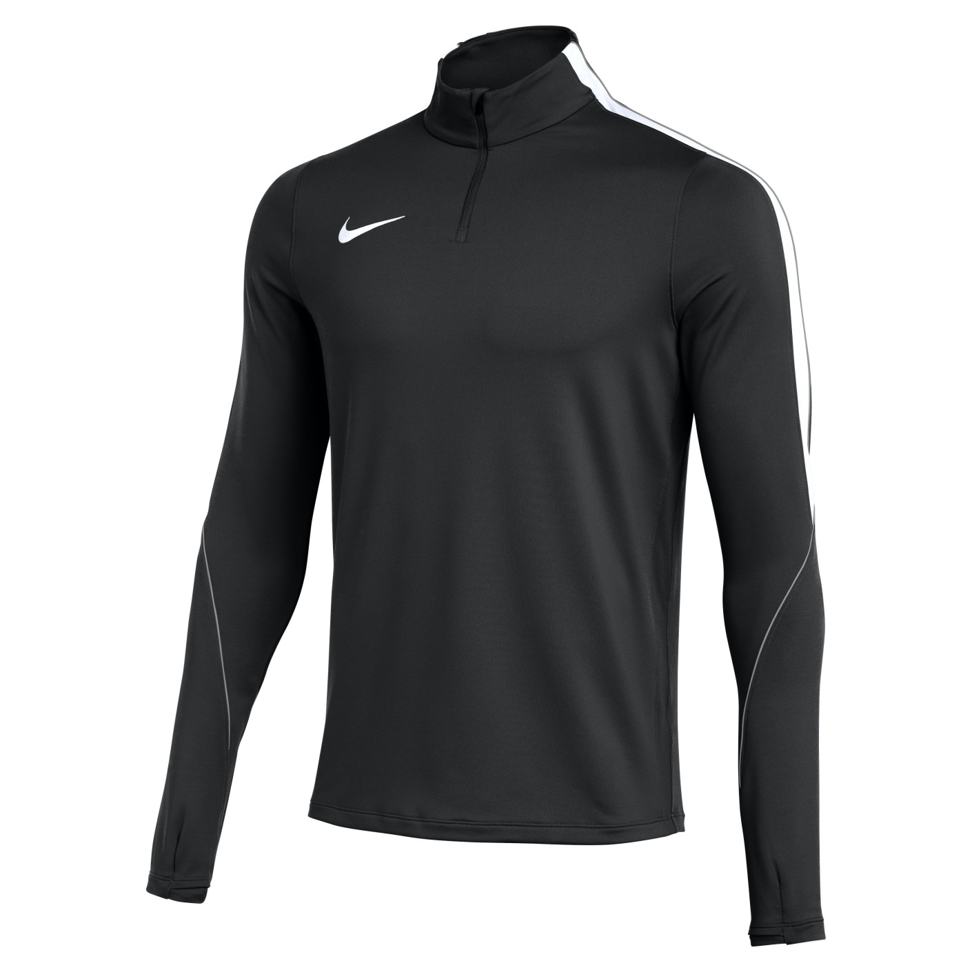 Haut d'entraînement Nike Dri-FIT Strike 26 1/4-Zip noir blanc
