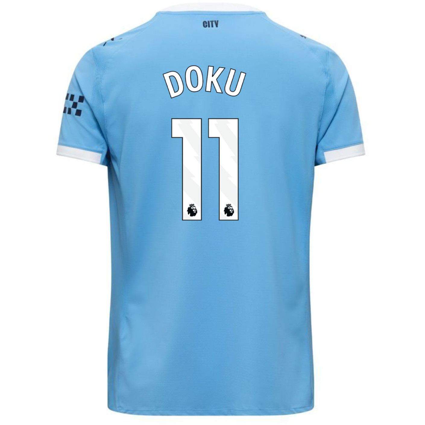 PUMA Manchester City Doku 11 Maillot Domicile Authentic 2025-2026