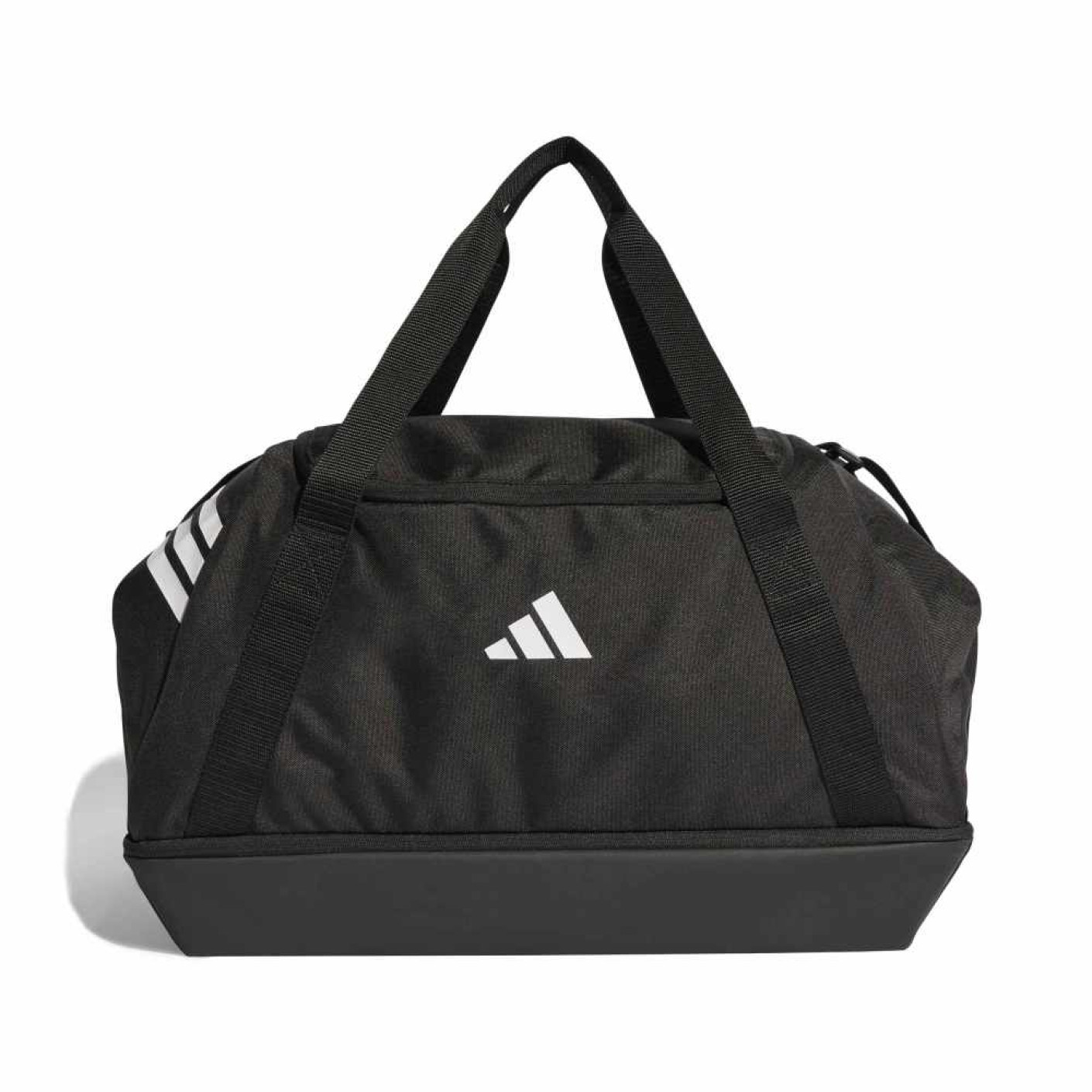Sac de football adidas Tiro avec compartiment à chaussures, taille moyenne, noir et blanc
