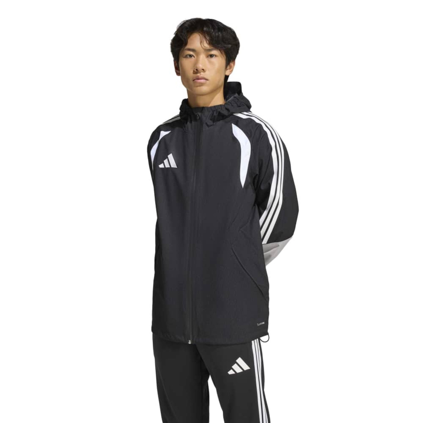 Veste de pluie adidas Tiro 26 noir gris