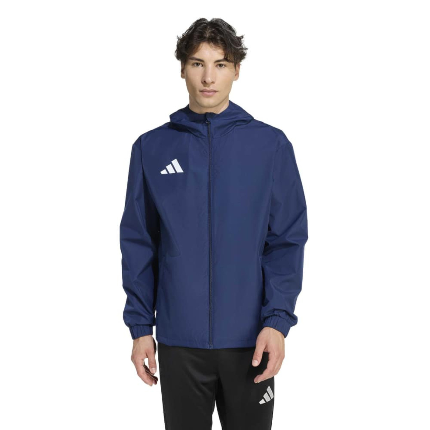adidas Entrada 26 Allweather Trainingsjack Donkerblauw Wit