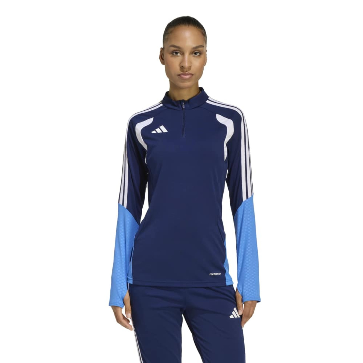 Haut d'entraînement adidas Tiro 26 Competition pour femme, bleu foncé