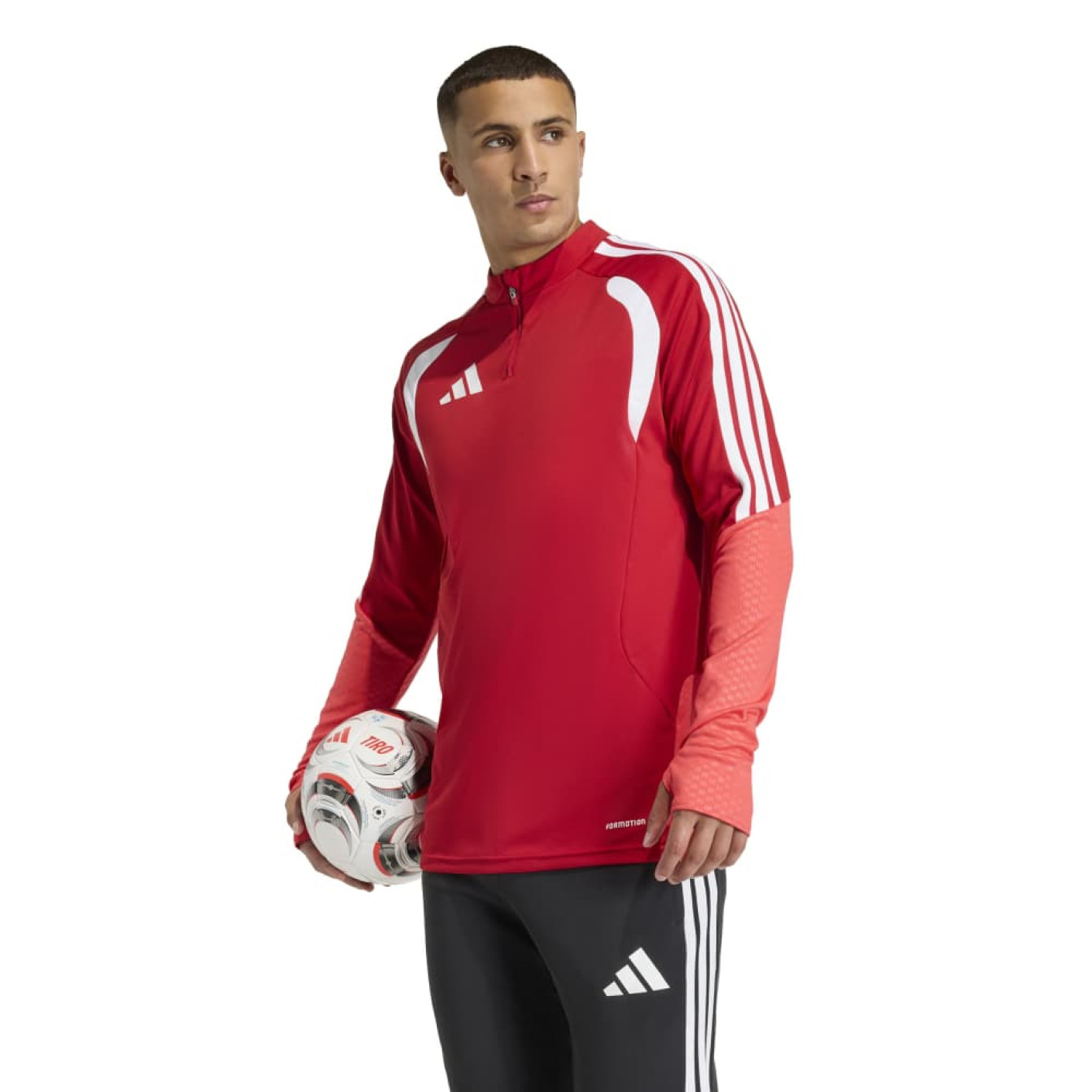 Haut d'entraînement adidas Tiro 26 Competition rouge blanc
