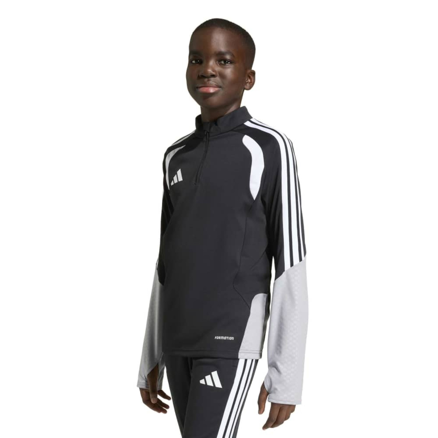 adidas Tiro 26 Competition Trainingstrui Kids Zwart Grijs