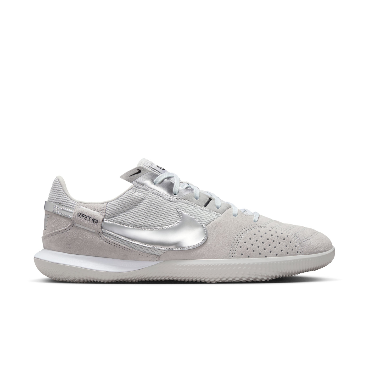 Nike Street Gato Chaussures de Foot Street Gris Argenté