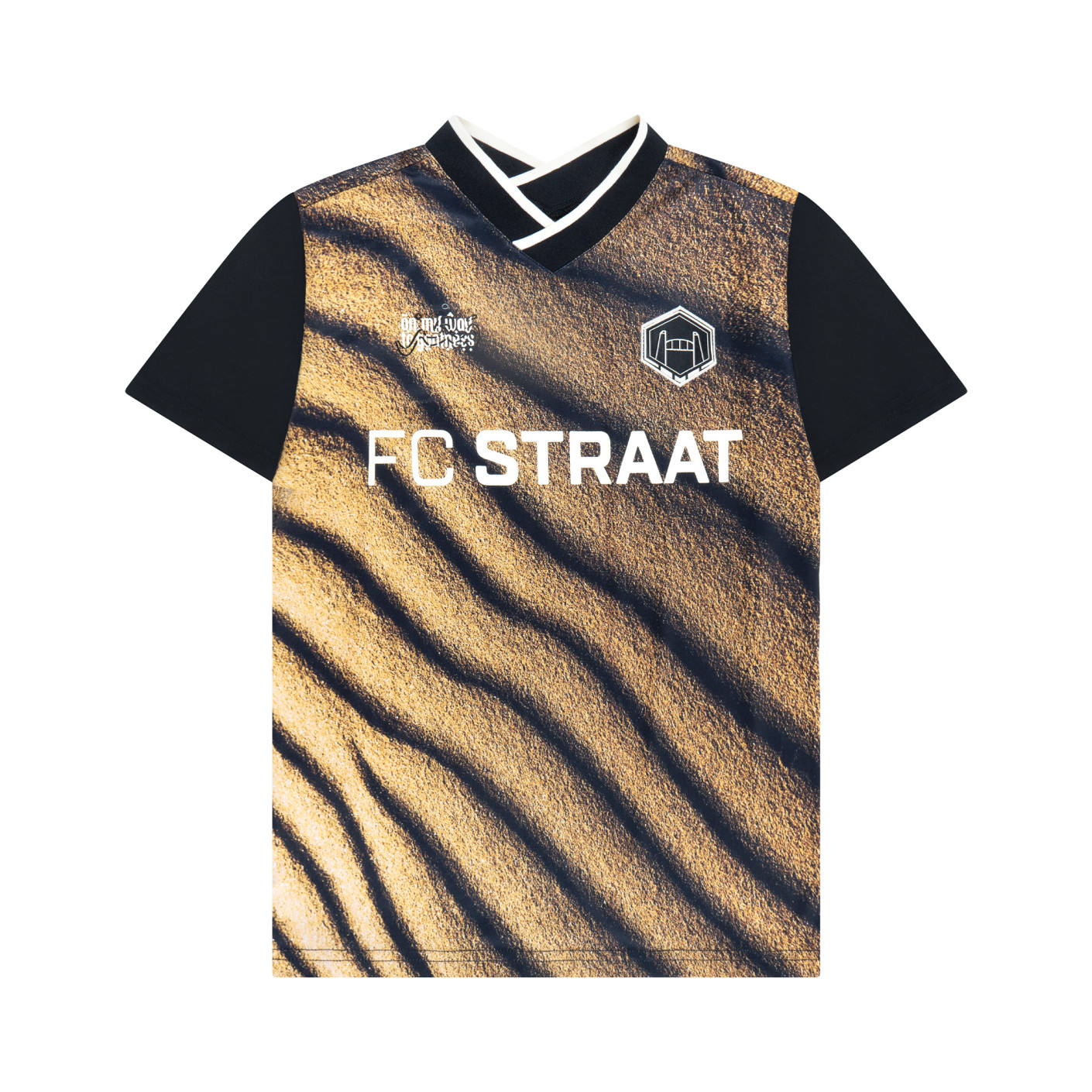 Maillot de football du désert Touzani La Mancha pour Enfants, blanc