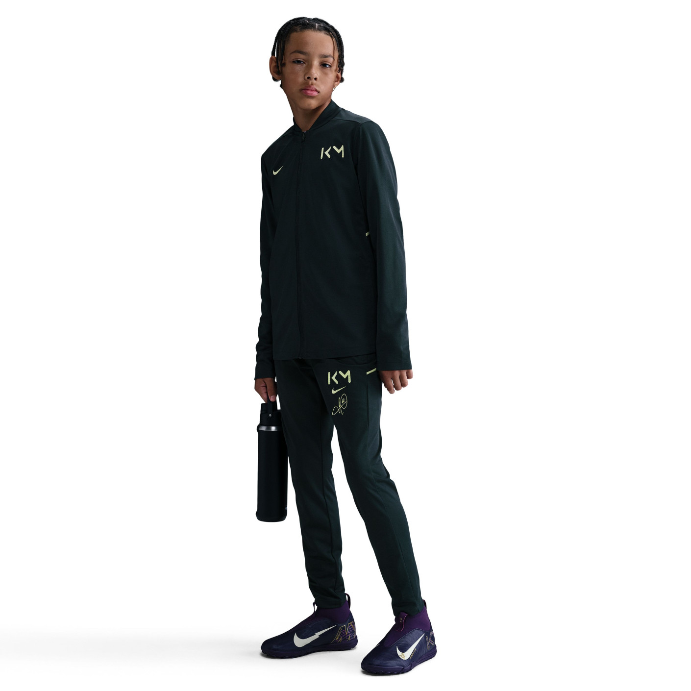 Nike Kylian Mbappé Academy Survêtement Full-Zip Enfants Vert Foncé Vert Clair